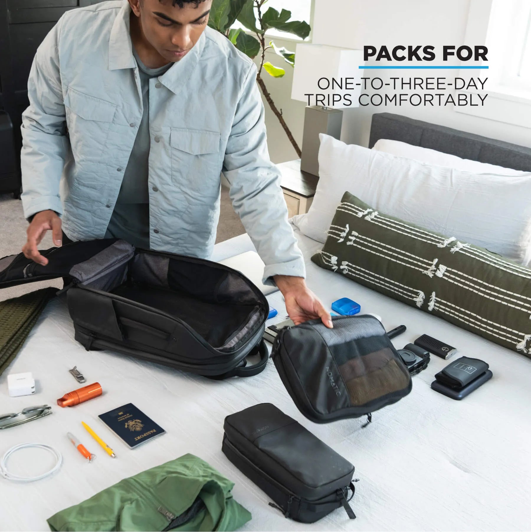 Expandable Travel Backpack (Available in 14L/21L and 20L/30L)