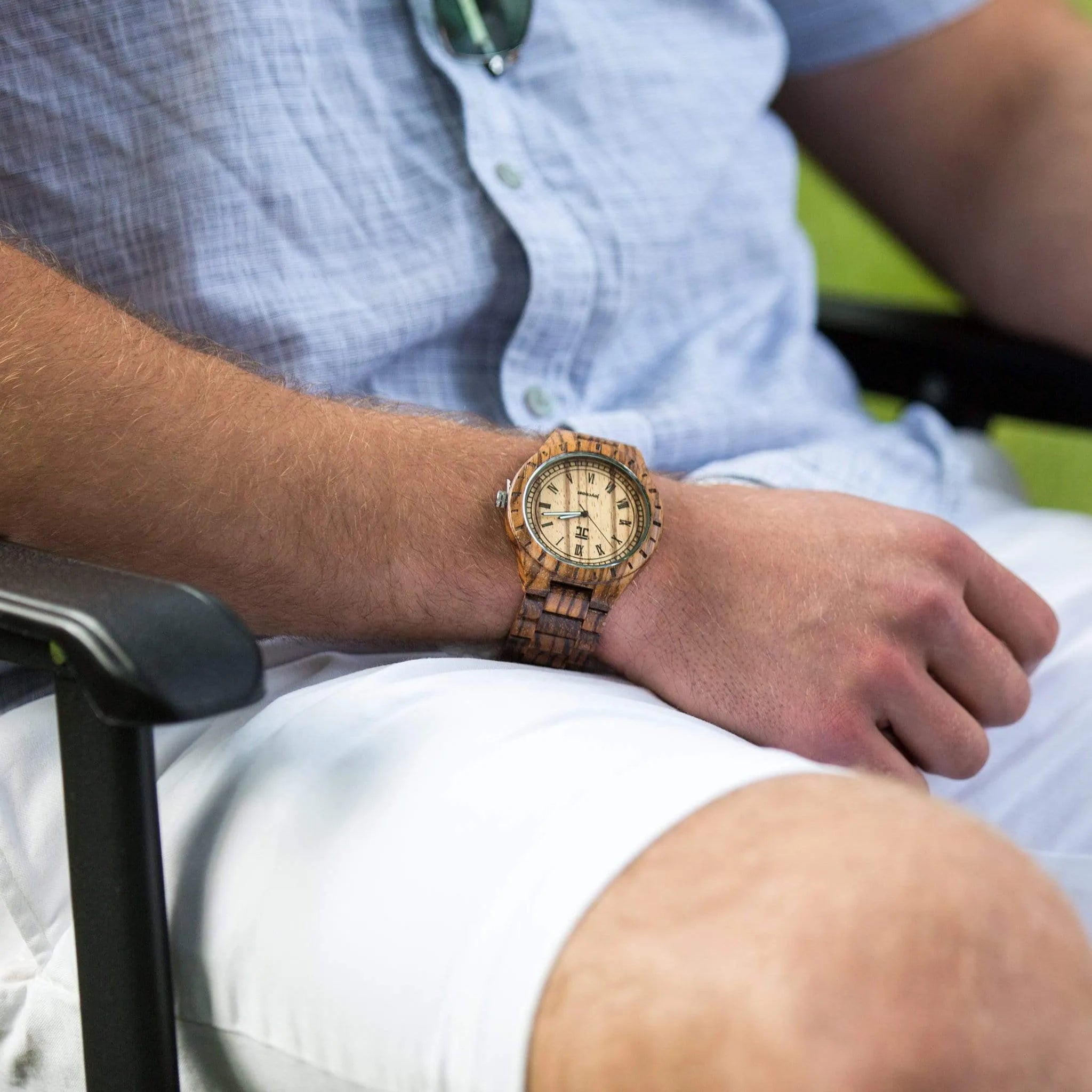 Men's Zebra Max Watch | African Zebrano