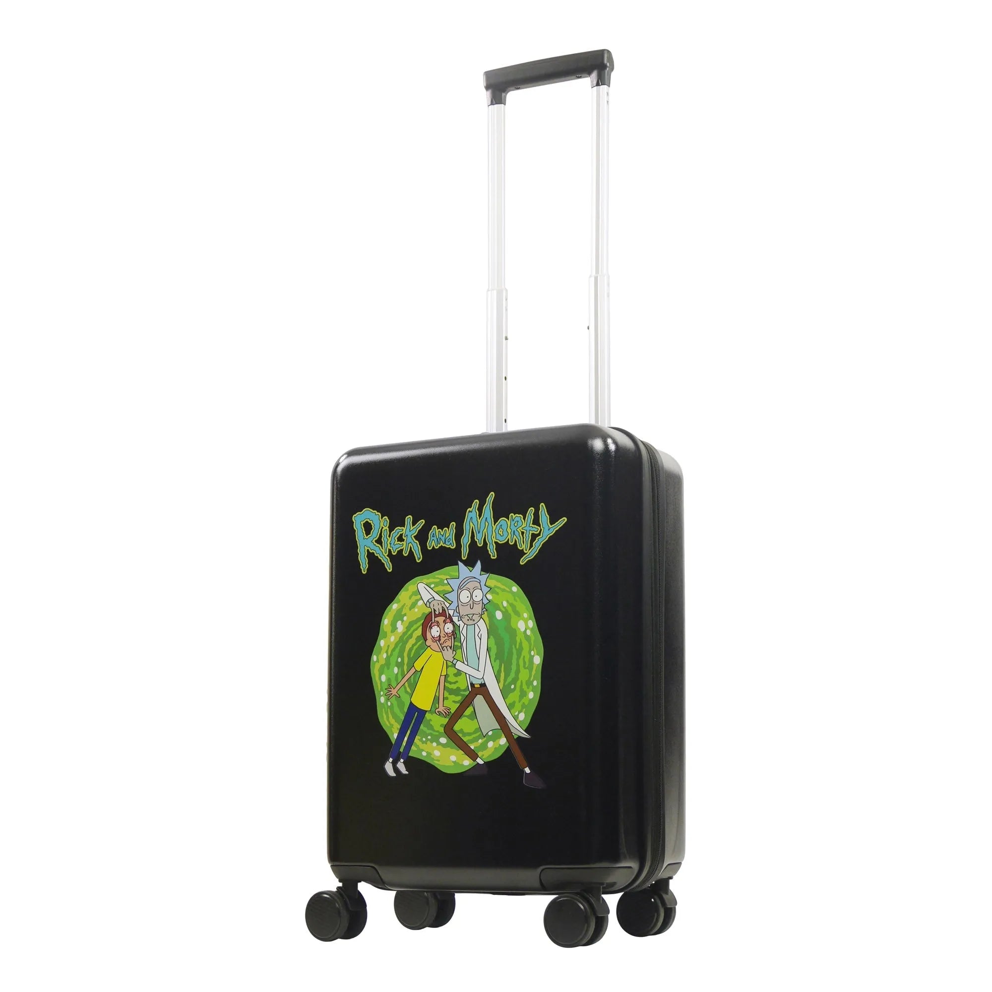 Rick and Morty Ful 22.5" Black Carry-On Luggage