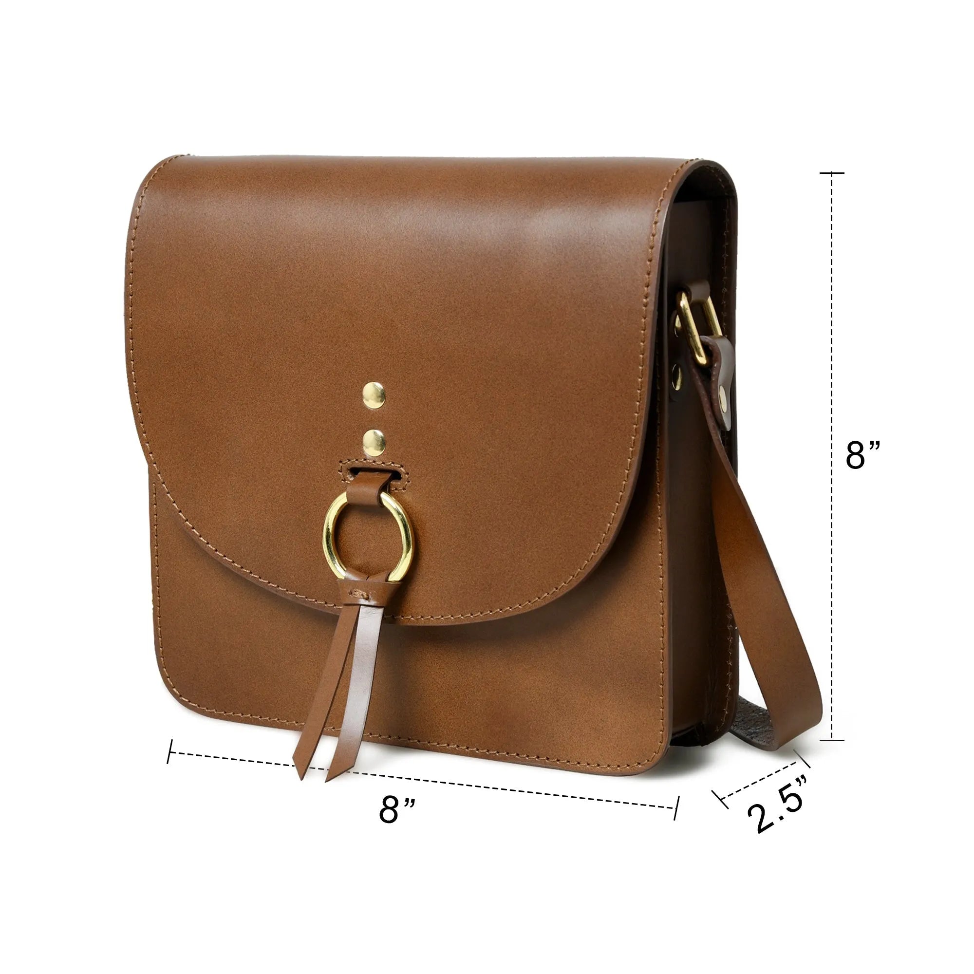 Rich Mocha Elegance Crossbody