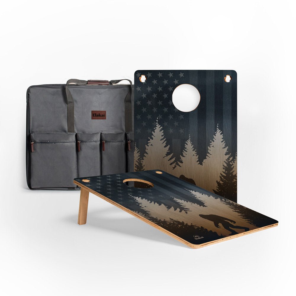 22-in × 31-in Wood Travel Cornhole Boards Set | Weekender Collection