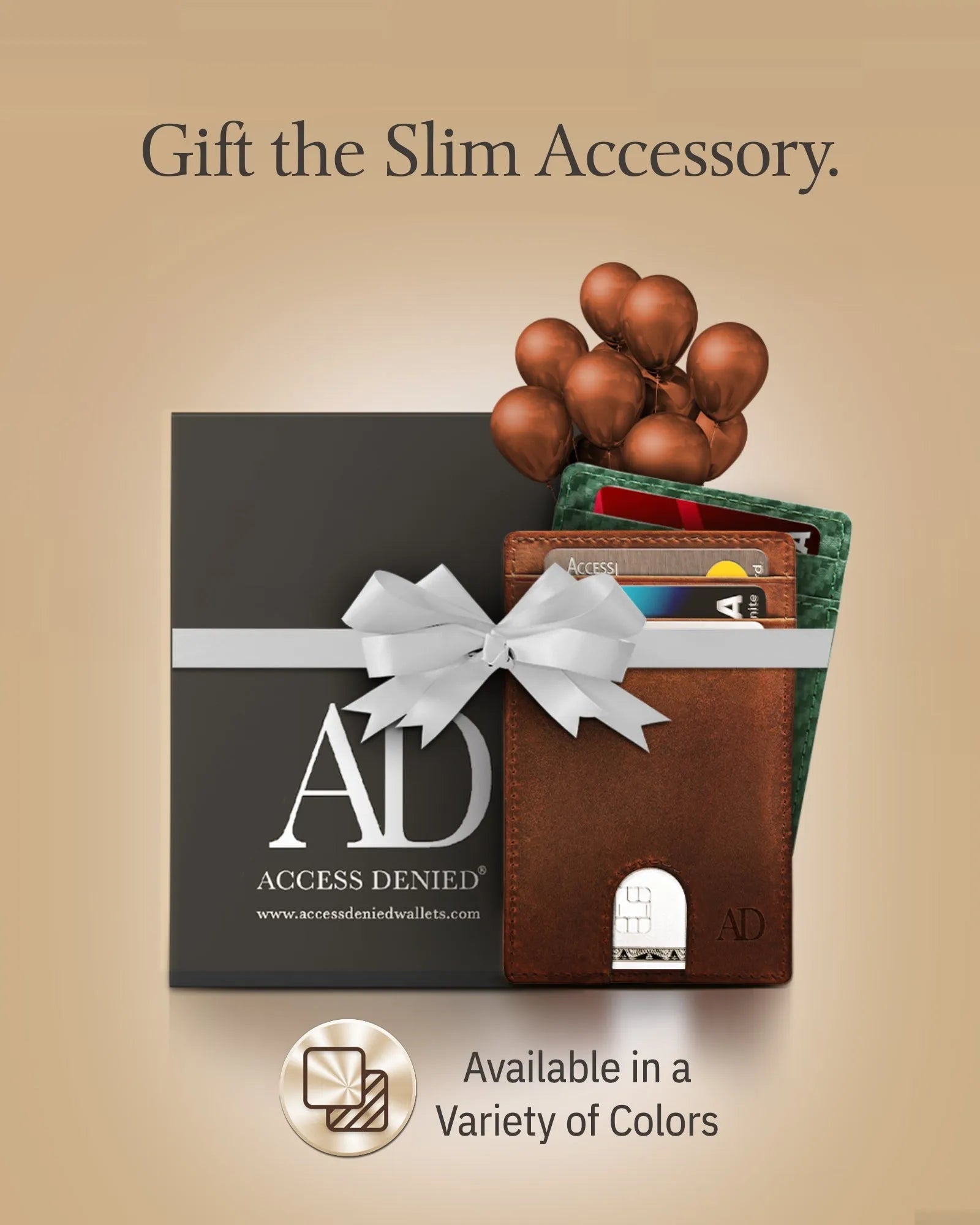 Slim RFID Leather Cardholder