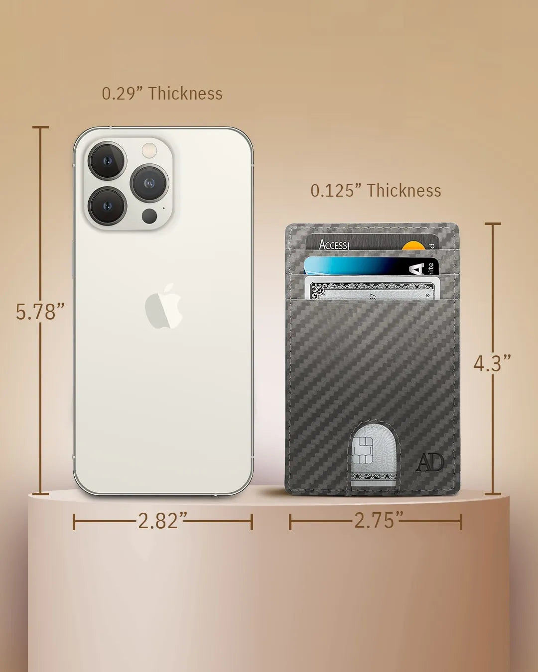 Slim RFID Leather Cardholder