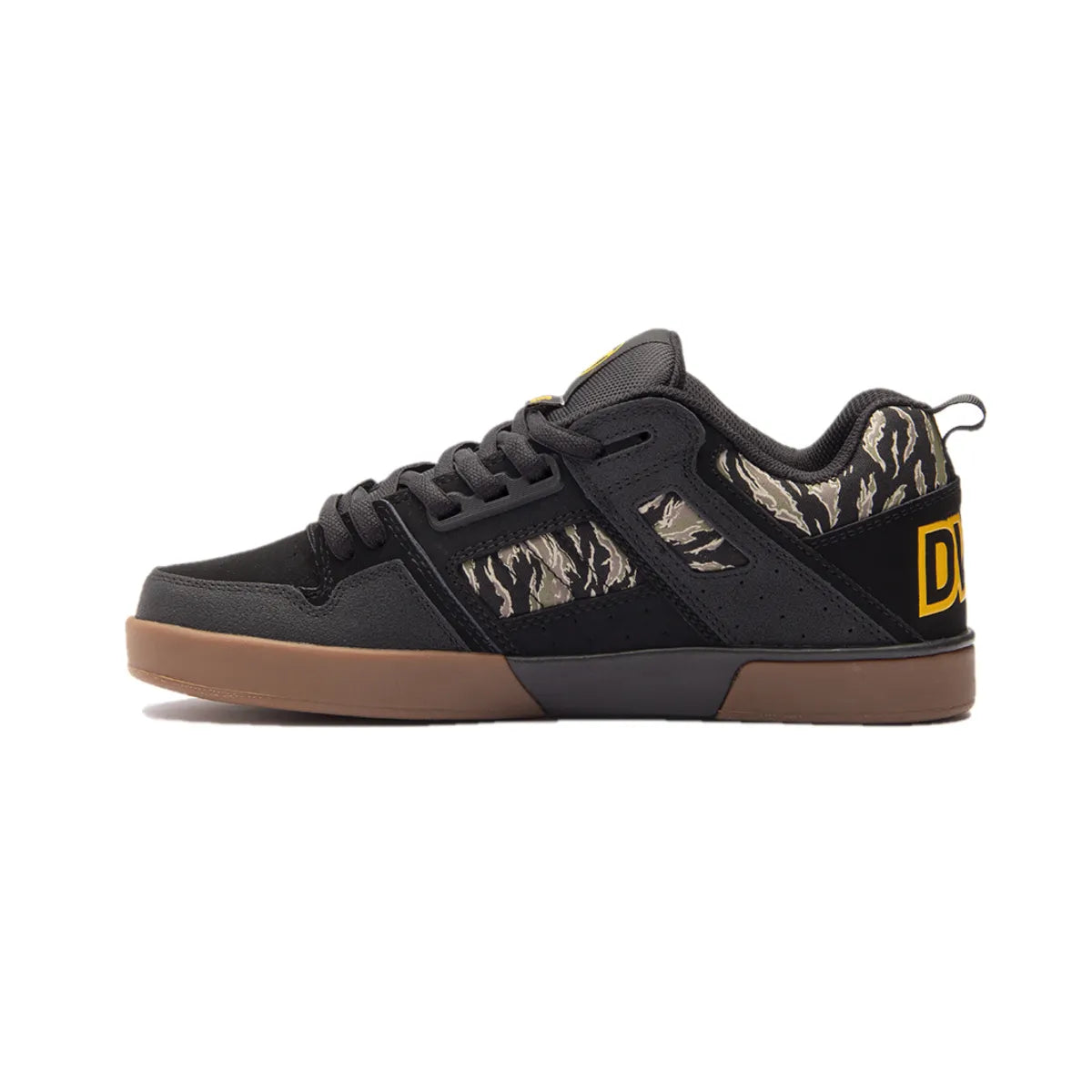DVS F0000323011 COMANCHE 2.0+ MN'S (Medium) Black/Jungle/Camo Leather Skate Shoes