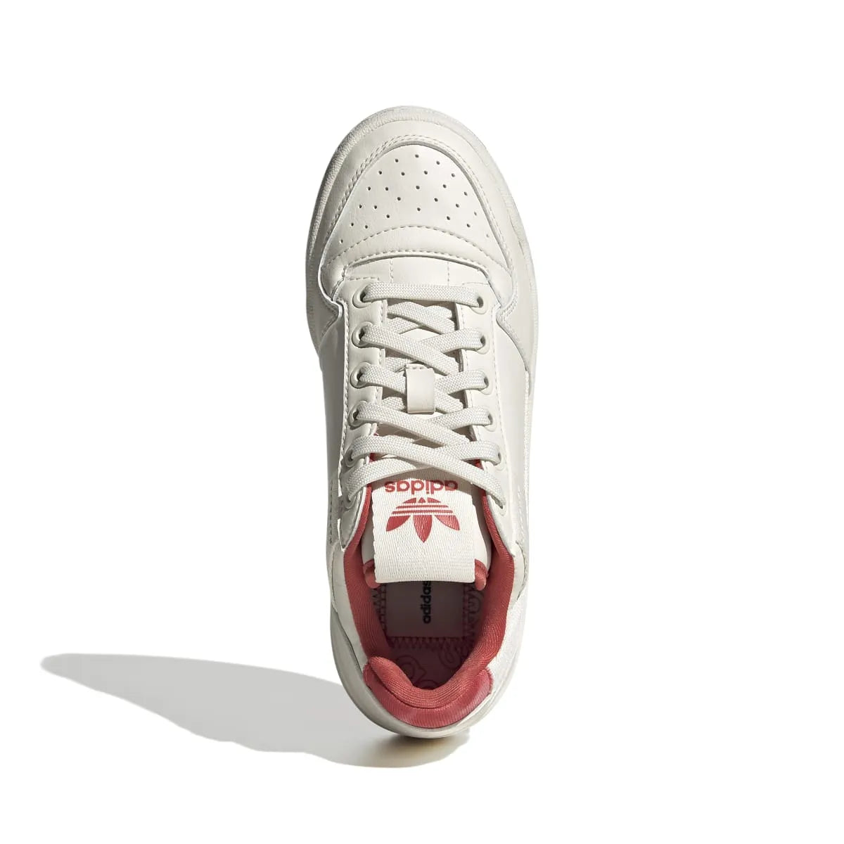 ADIDAS GX7292 FORUM BOLD JR'S (Medium) White/White/Red Synthetic Lifestyle Shoes
