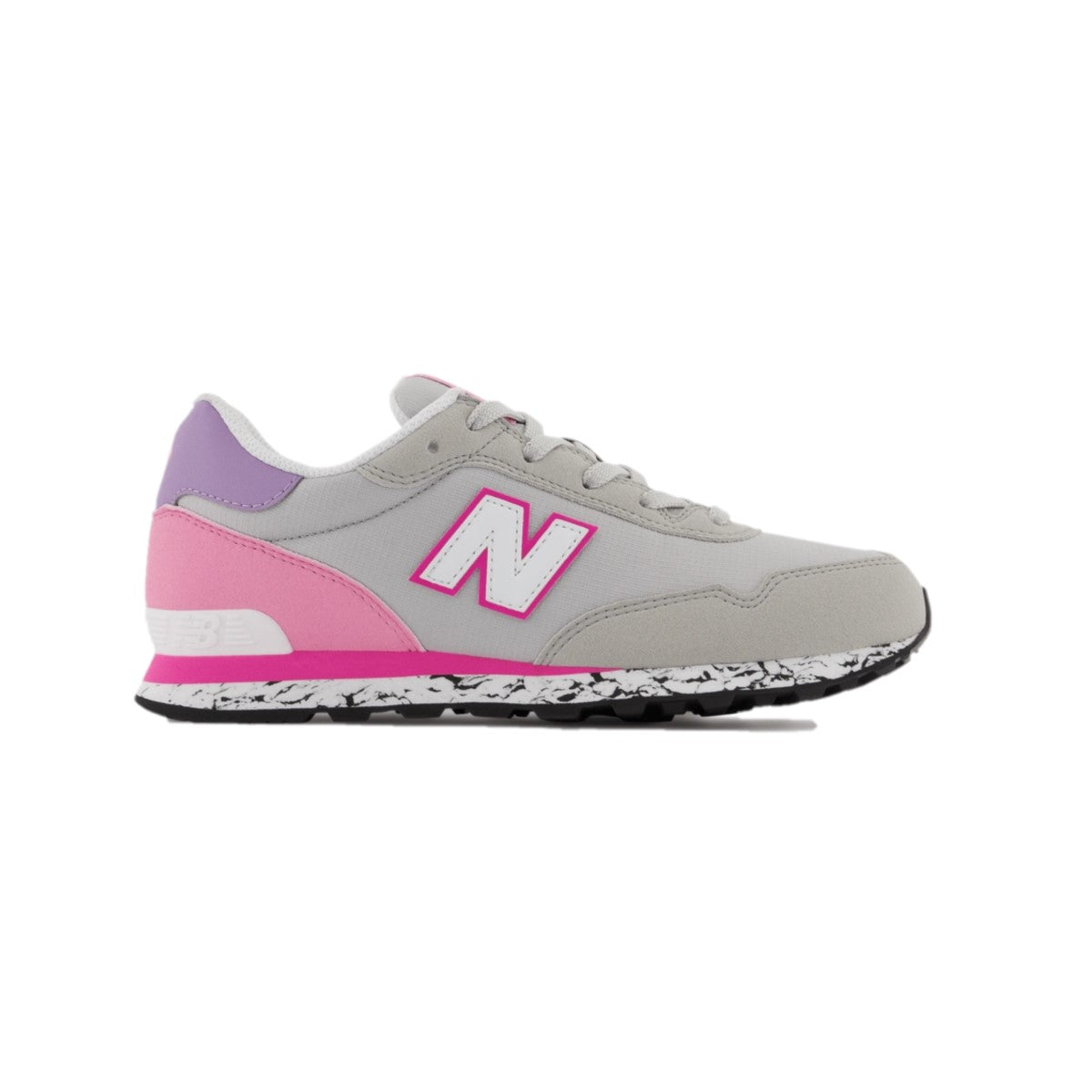 NEW BALANCE GC515DK-W 515 v1 JR'S (Wide) Rain Cloud Suede Running Shoes