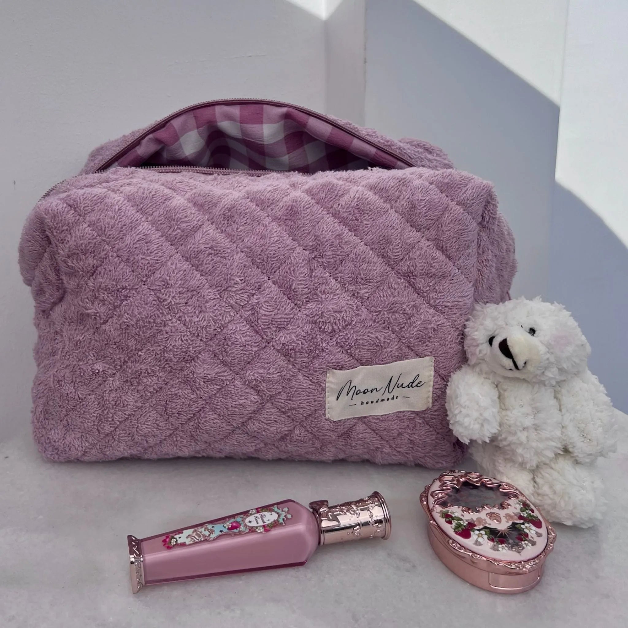 Blush Large Makeup Bag