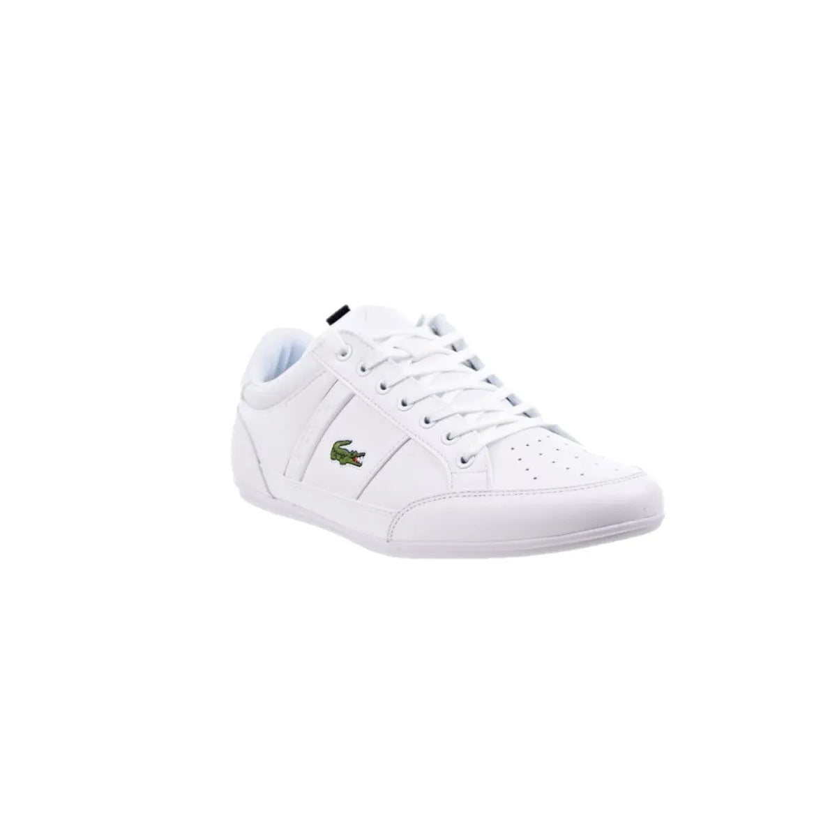 LACOSTE 7-42CMA0014147 CHAYMON 0121 1 MN'S (Medium) White/Black Synthetic & Leather Lifestyle Shoes