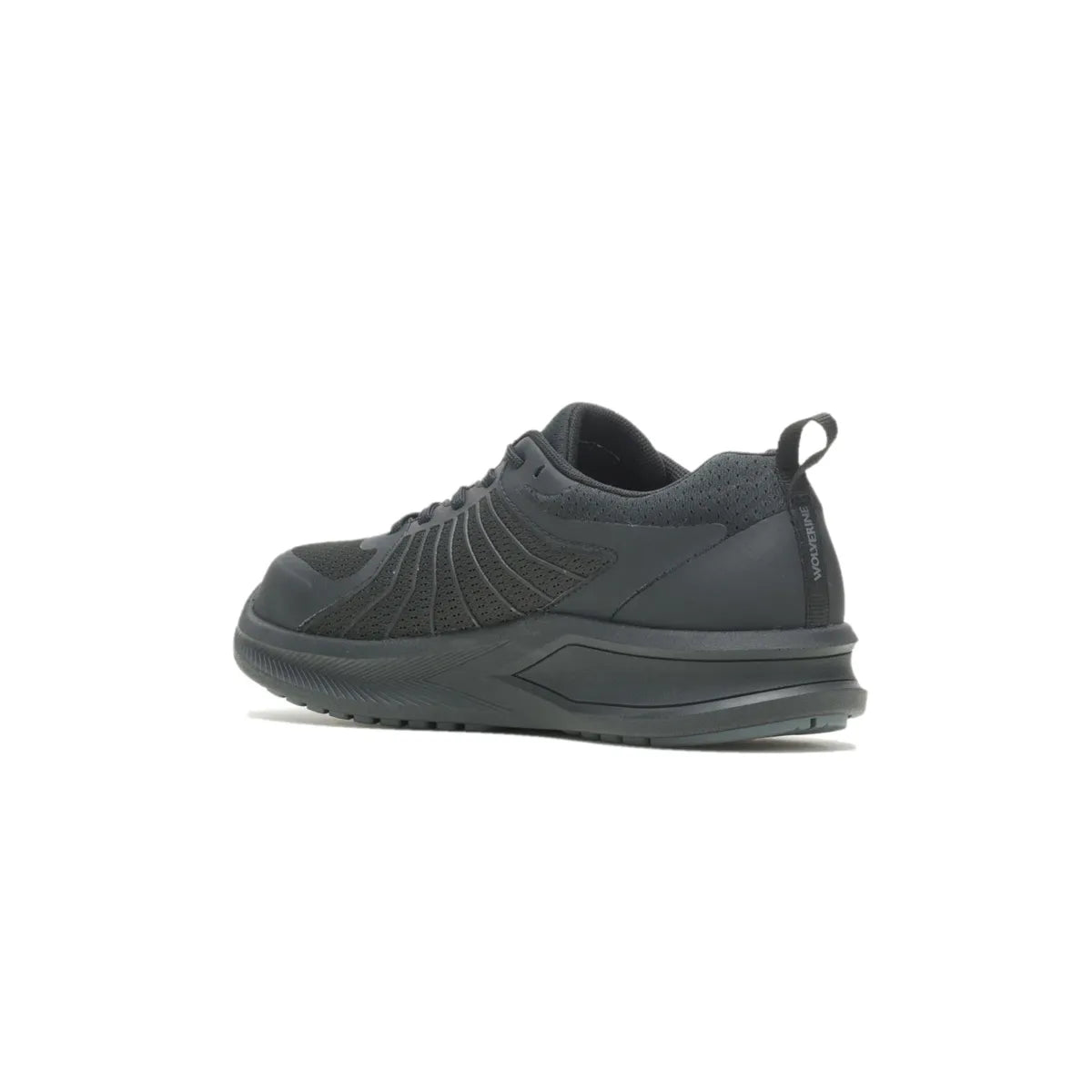 WOLVERINE W211067-M BOLT VENT CT MN'S (Medium) Blackout Leather Work Shoes