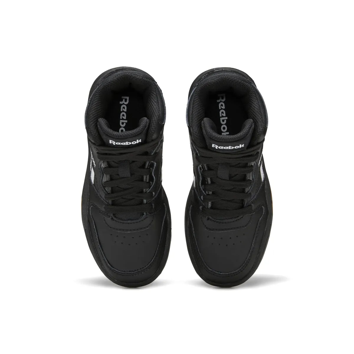 REEBOK GV7028 BB4500 COURT KID'S (Medium) Black/Black/White Synthetic/Leather Basketball Shoes