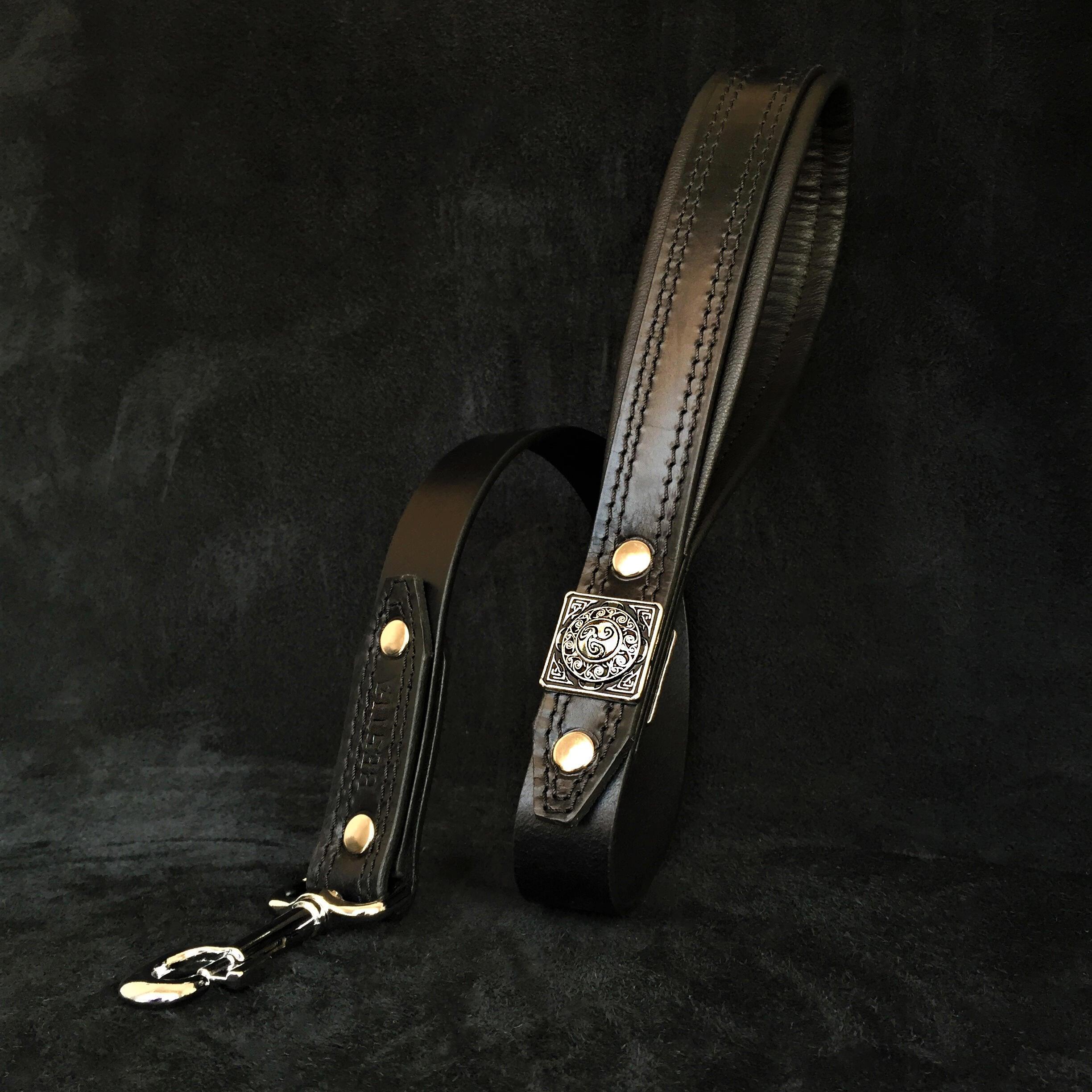 The "Eros" Dog Harness. All Black