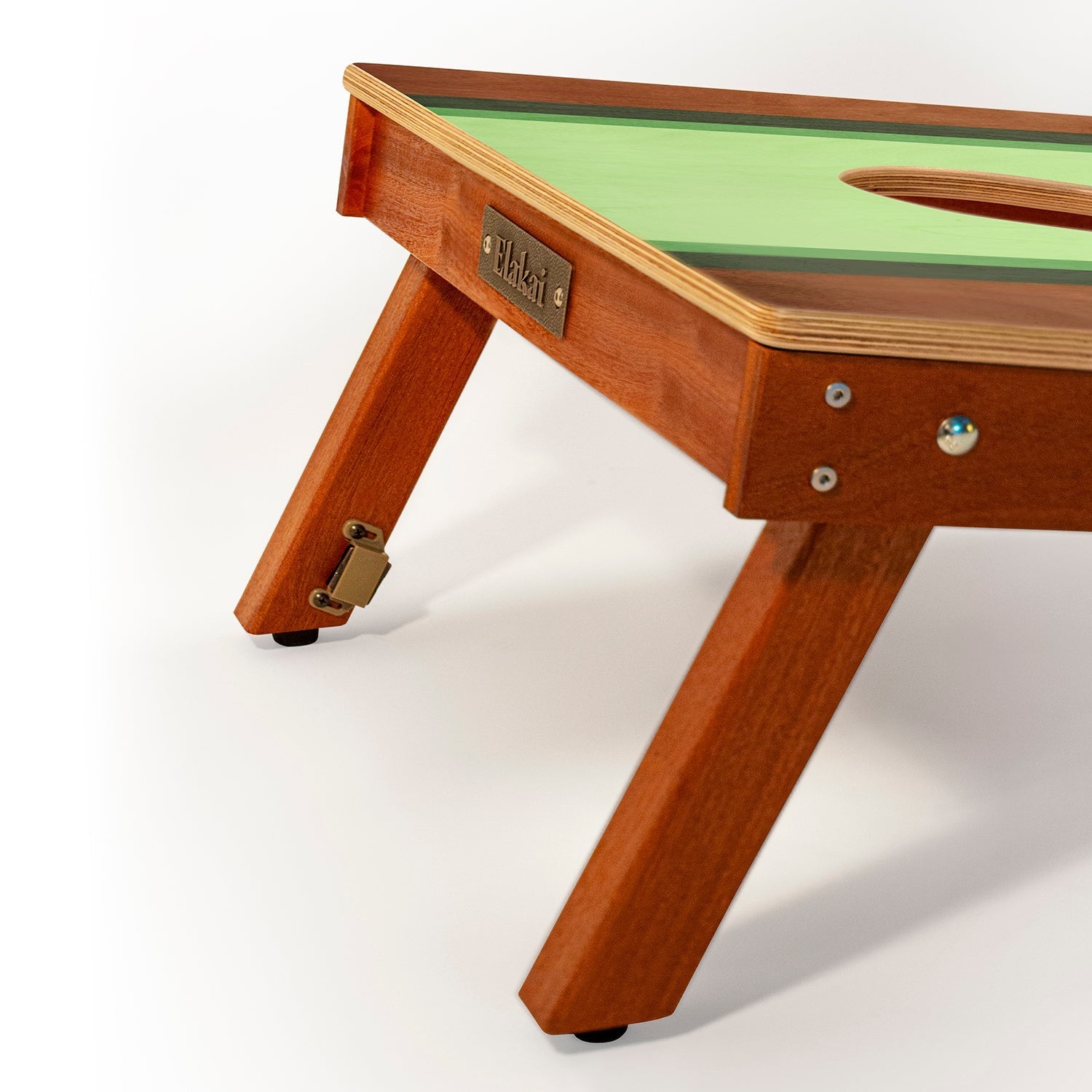 2ft x 4ft Graphic Wood Classic Cornhole Set | Classic Beach Stripes Collection