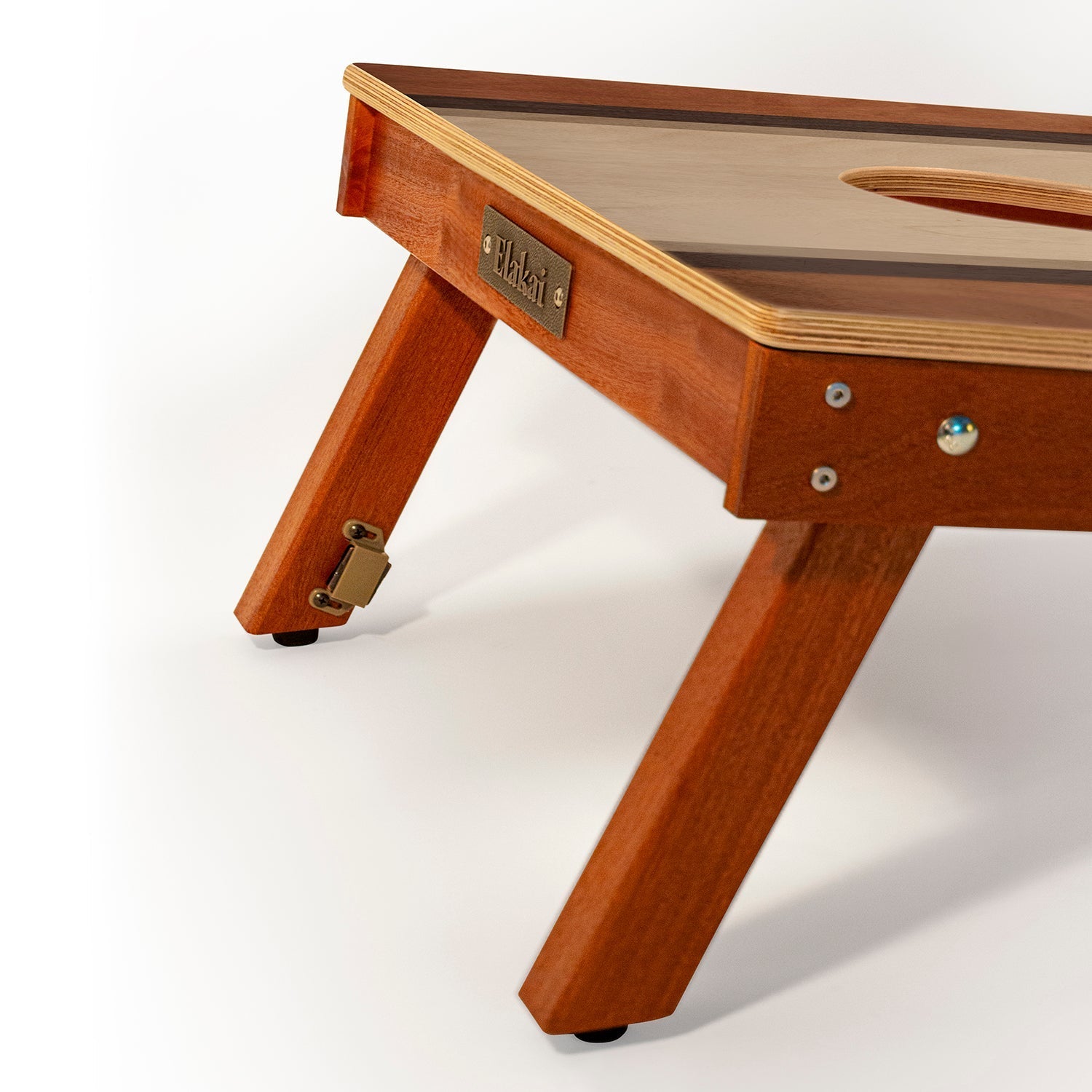 2ft x 4ft Graphic Wood Classic Cornhole Set | Classic Beach Stripes Collection