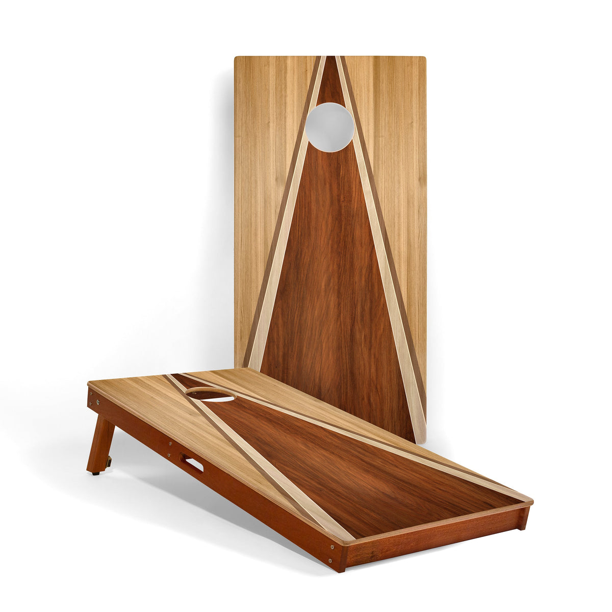2ft x 4ft Graphic Wood Classic Cornhole Boards | Classic Triangle Collection