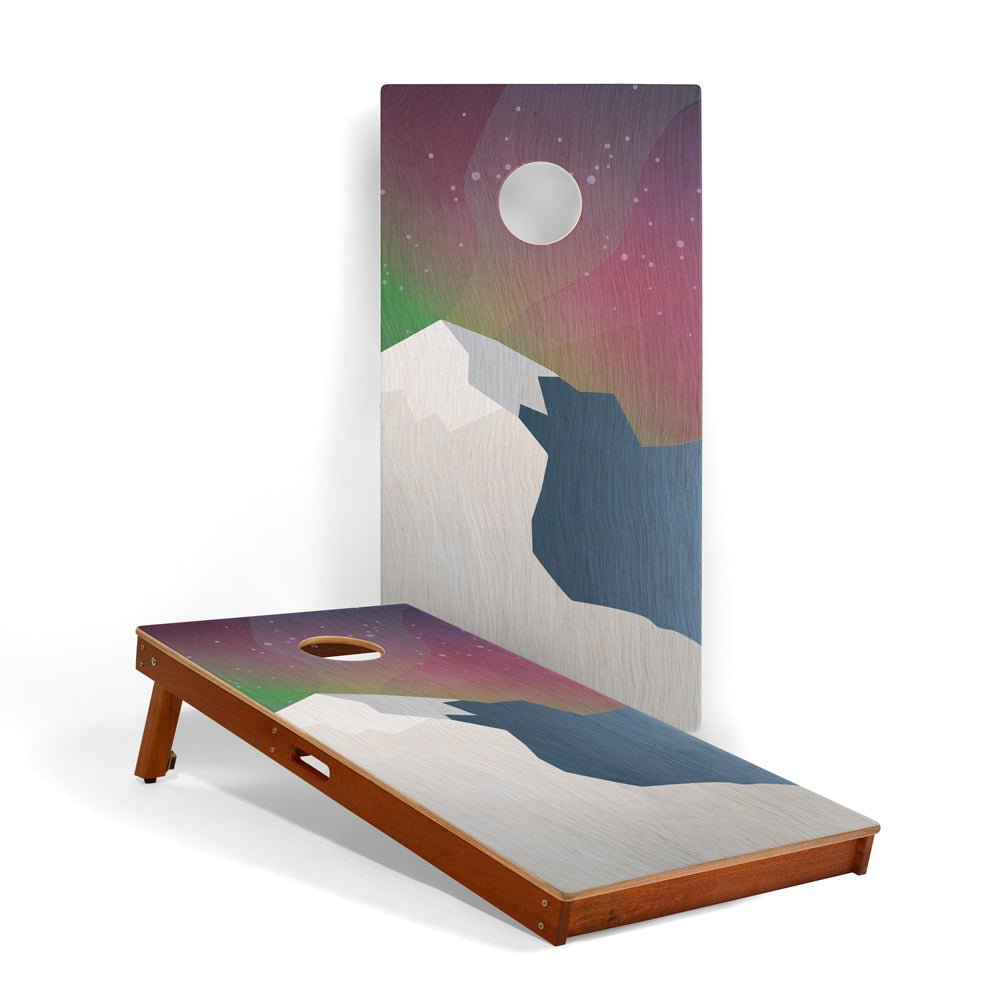 2ft x 4ft Graphic Wood Classic Cornhole Set | National Parks Inspired Collection