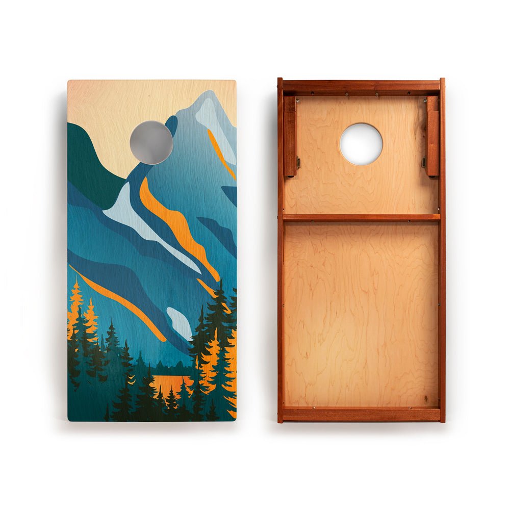 2ft x 4ft Graphic Wood Classic Cornhole Set | National Parks Inspired Collection