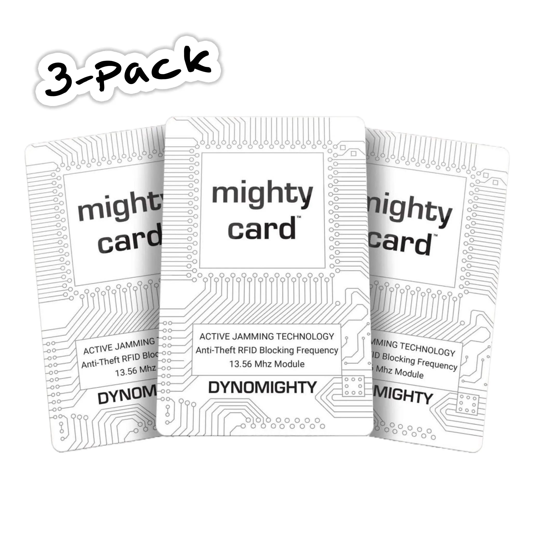 3-PACK Mighty Card™ - RFID Blocking Card