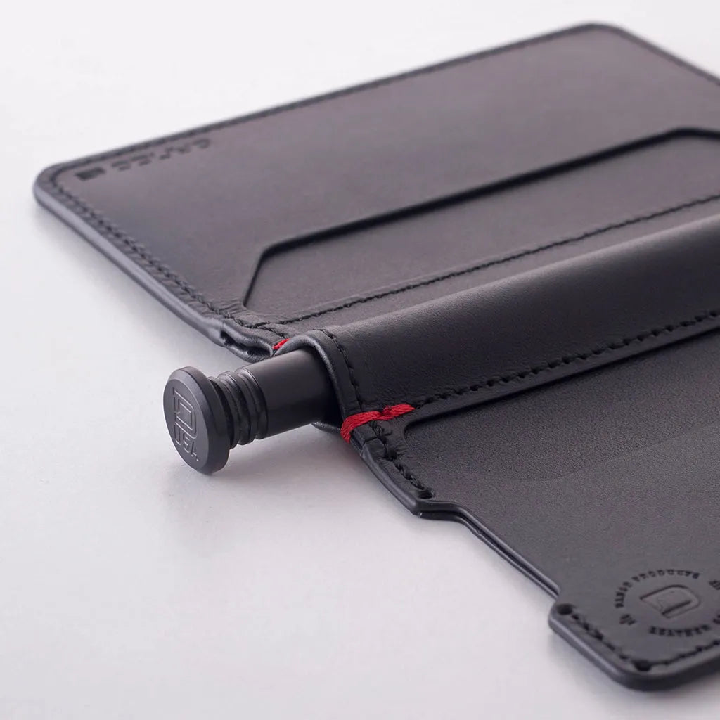 D03 - 3 Pocket Bifold Wallet with Pen Cavity