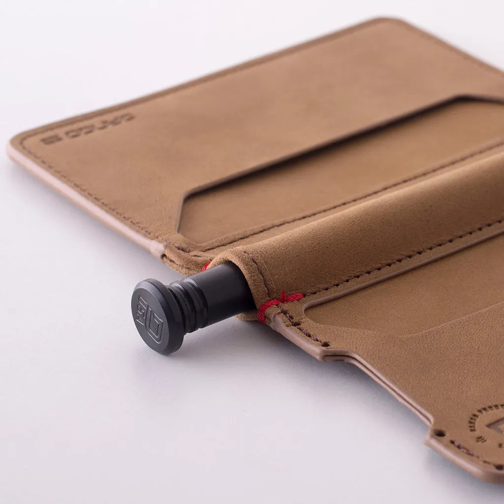 D03 - 3 Pocket Bifold Wallet with Pen Cavity