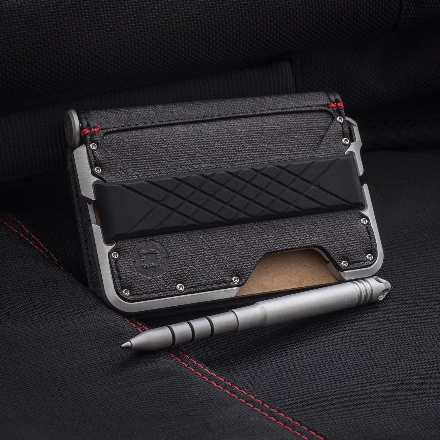 D03 - 3 Pocket Bifold Wallet with Pen Cavity
