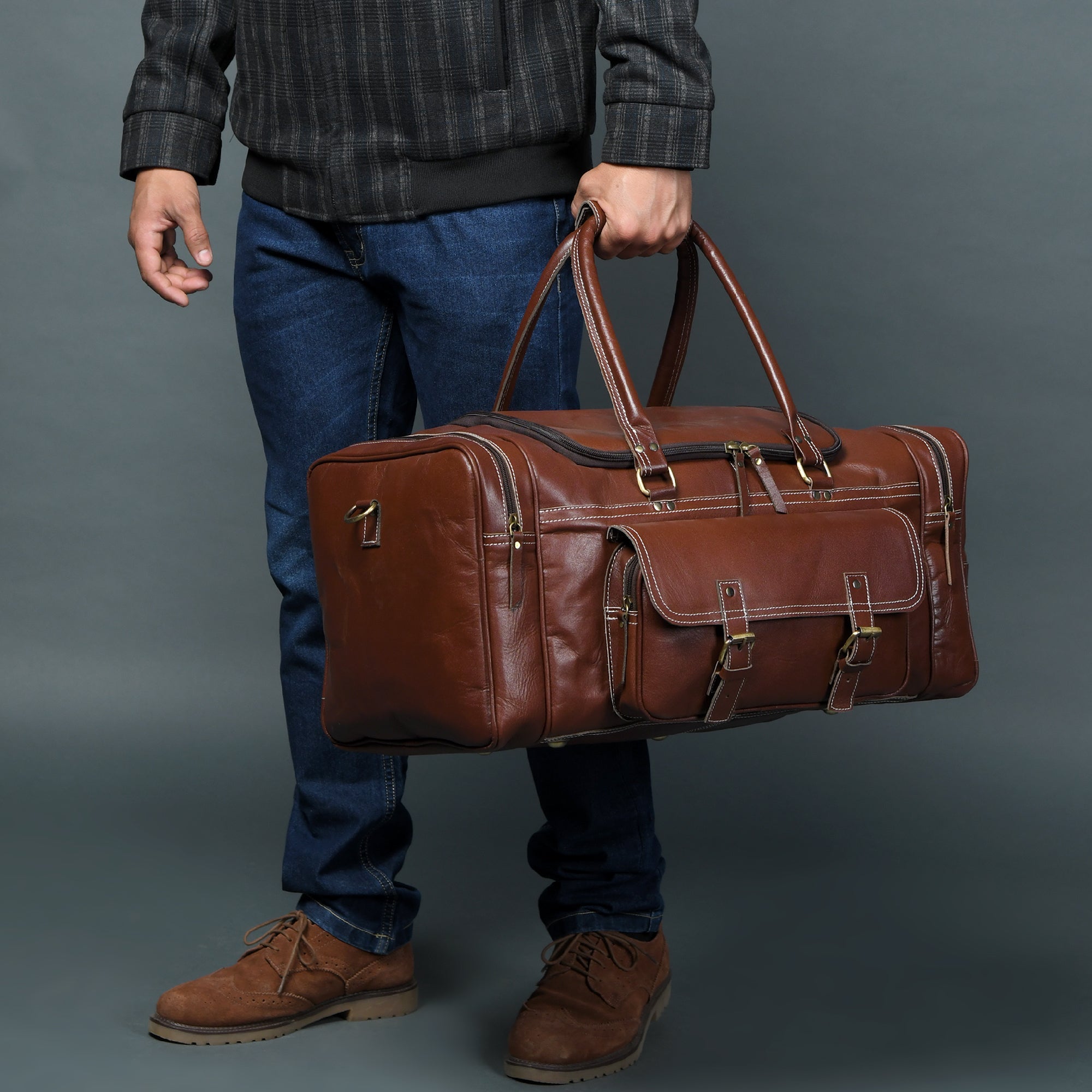 Upgraded Traveler Weekender Duffle