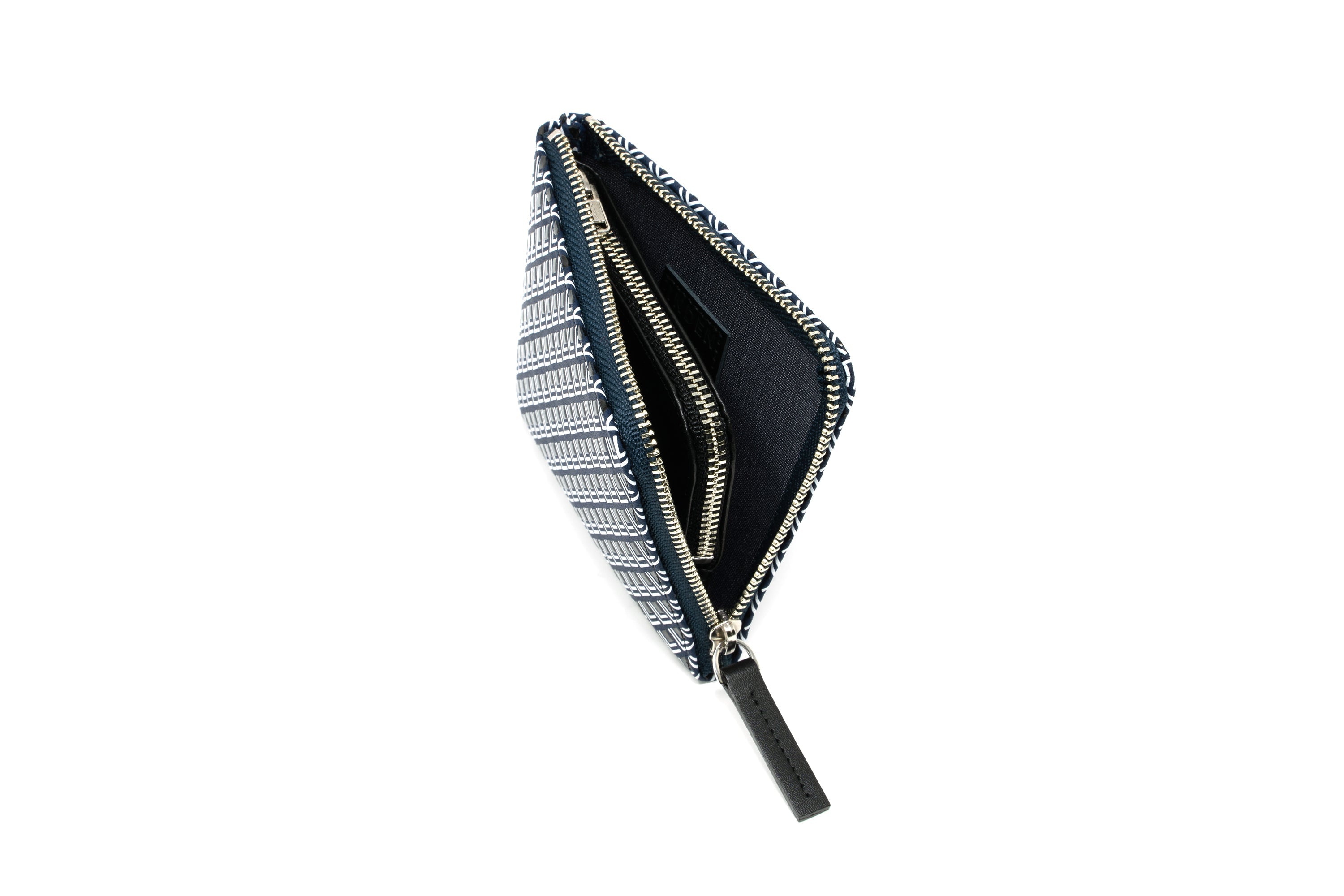 Zipped Coin Purse (Large) - White Frame