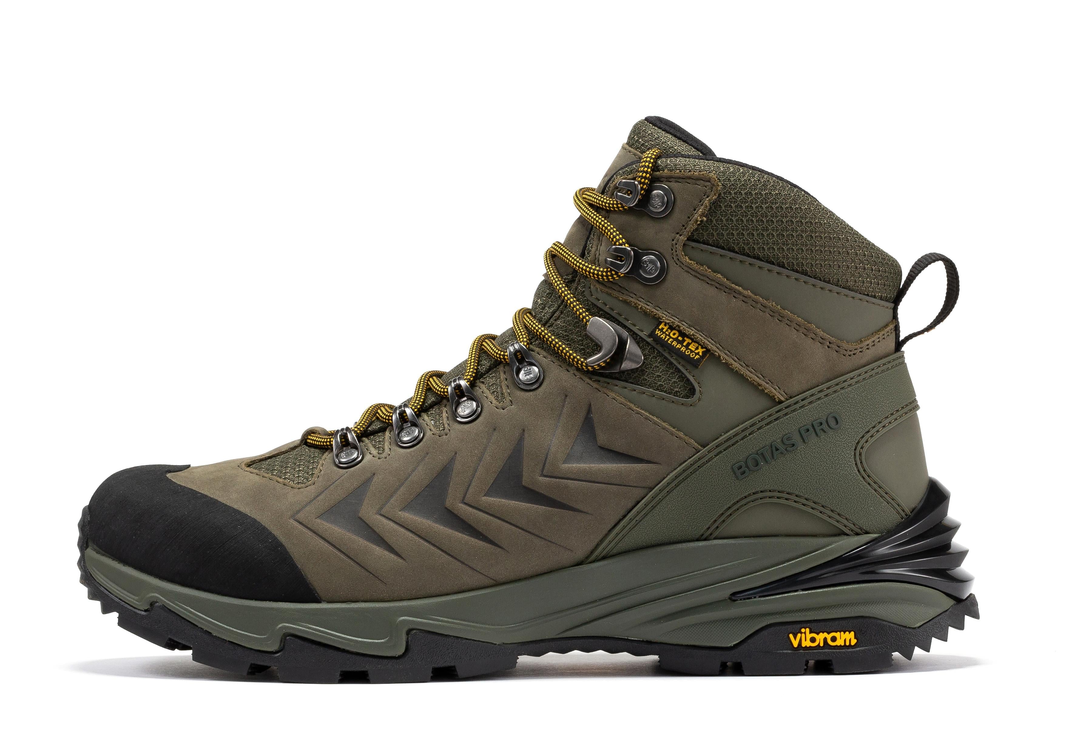 Botas Pro Olive 6 Inch Waterproof Hiking Boots with VIBRAMĀ® Traction Lug Outsole BP22123