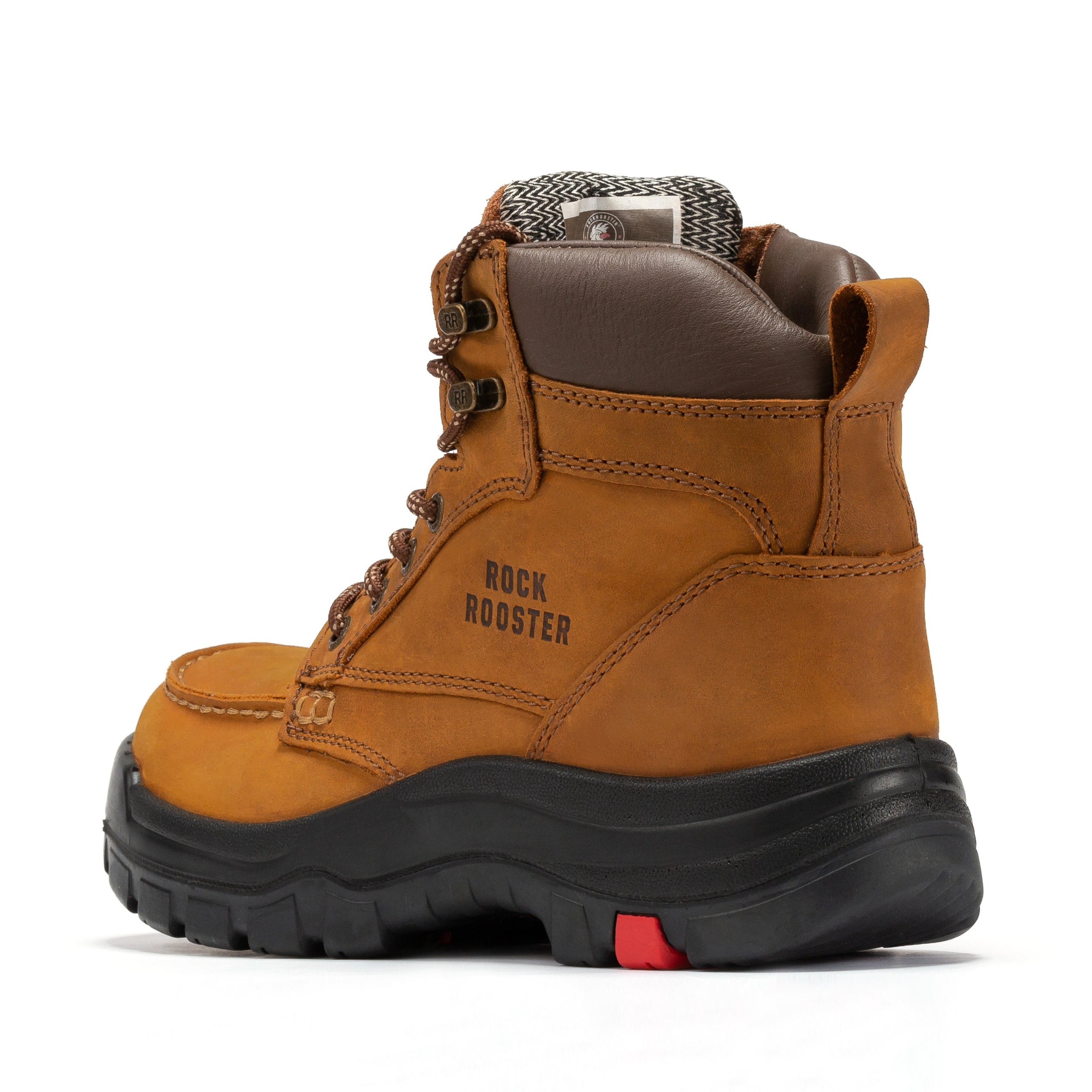 Zumbro 6 inch Wide Steel Toe, Rubber Outsole, EH Protection, ASTM 2413, Work Boots AK370