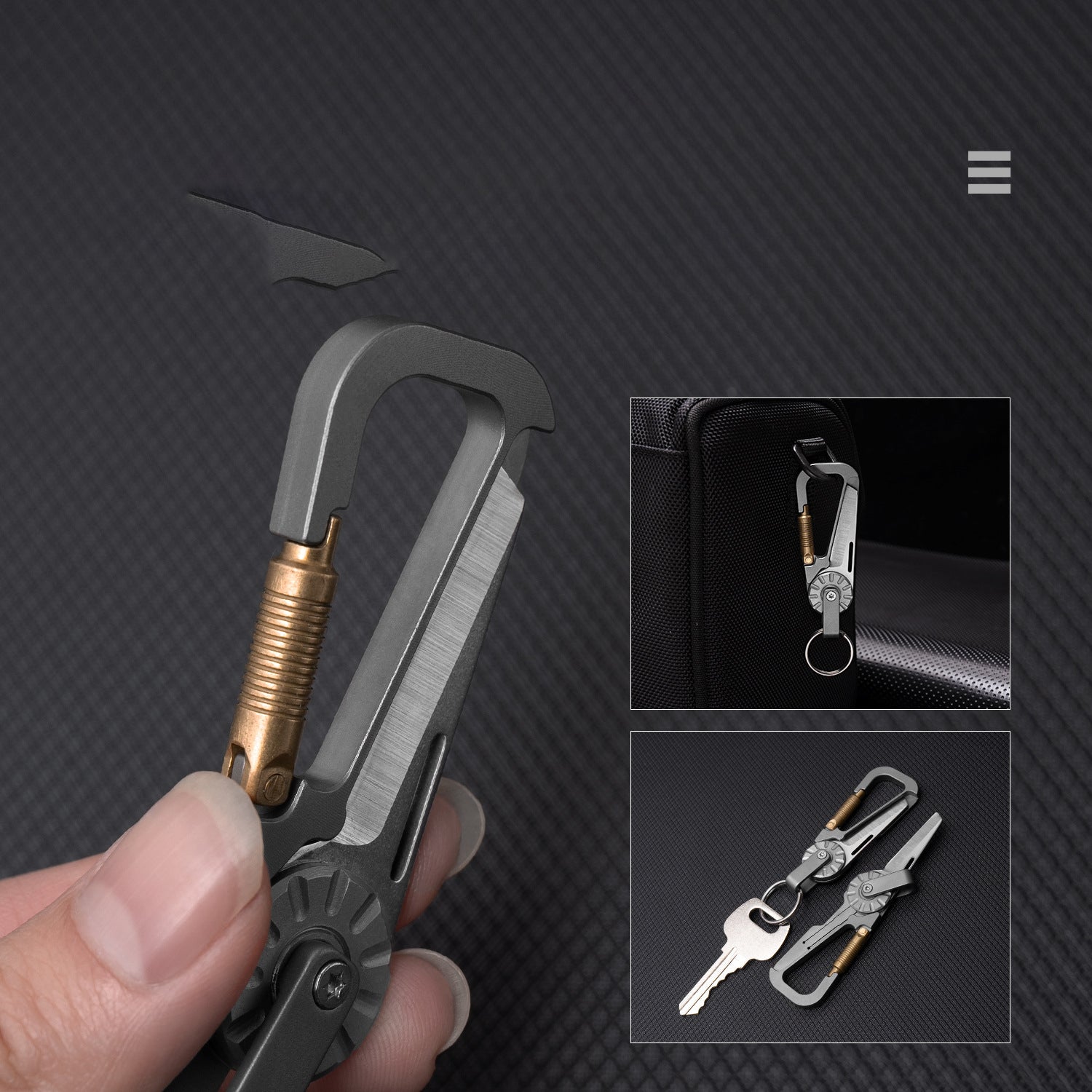 Tactical Multi-Tool Carabiner