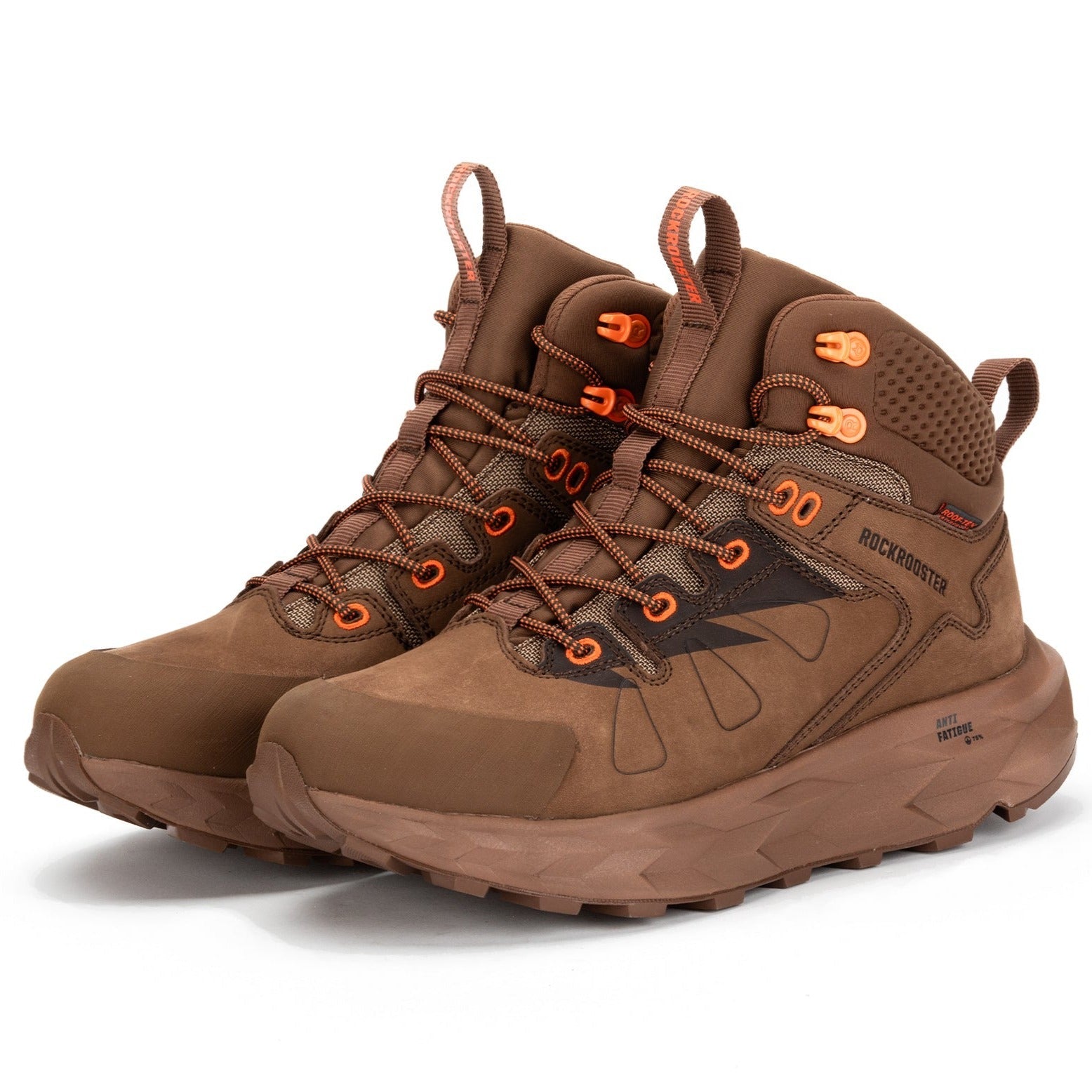 Farmington Brown 6 Inch Waterproof Hiking Boots with VIBRAMĀ® Outsole OC21031