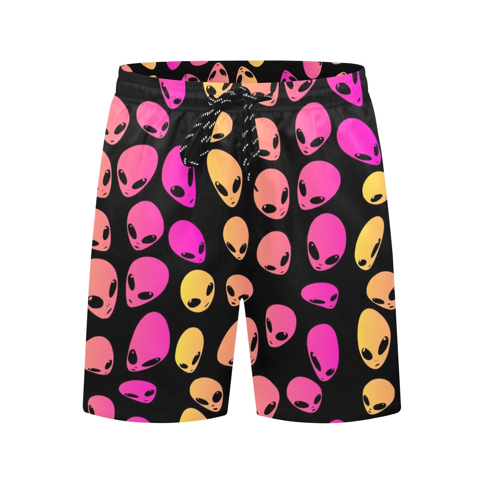 Strawberry Lemonade Alien Ombre Swim Shorts