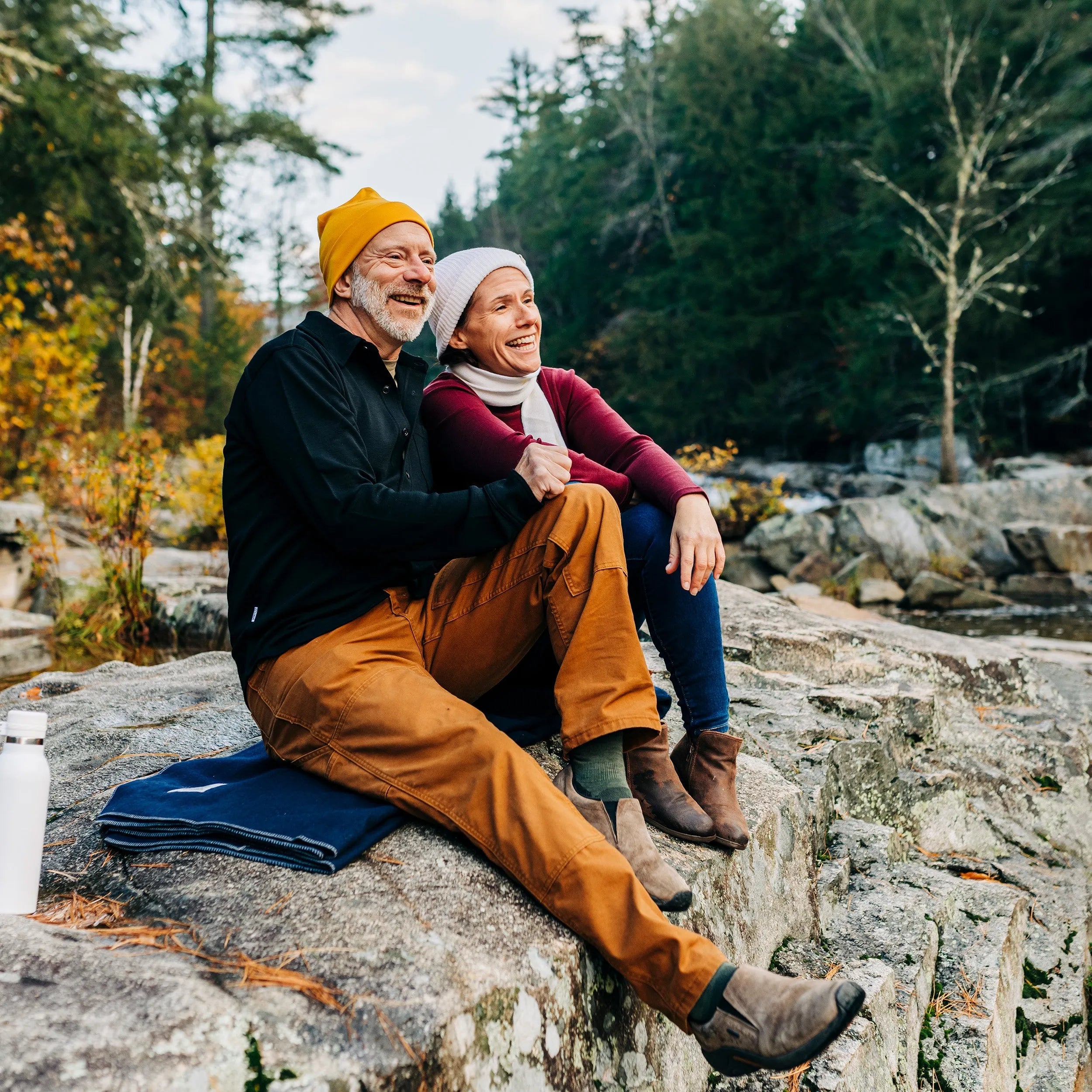 Midweight - Men's Long Sleeve Button Up 100% Merino Wool