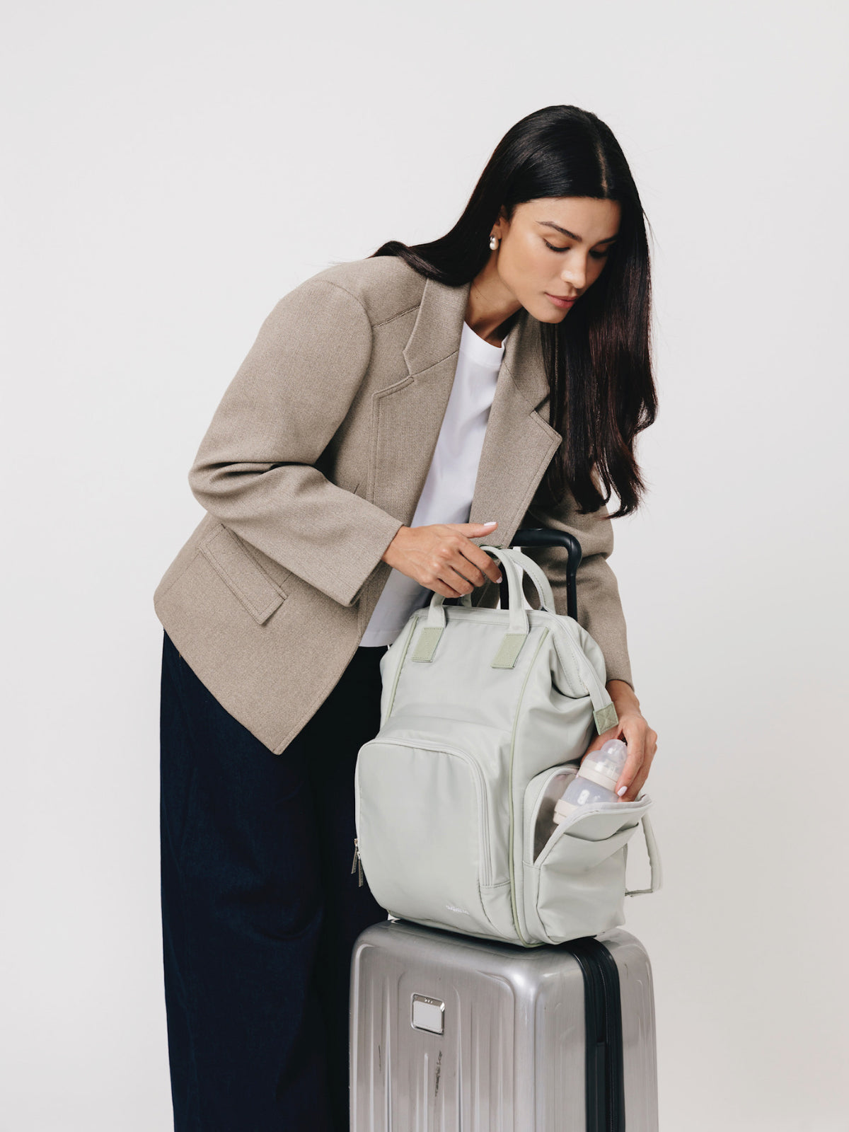 Diaper Bag with Laptop Sleeve