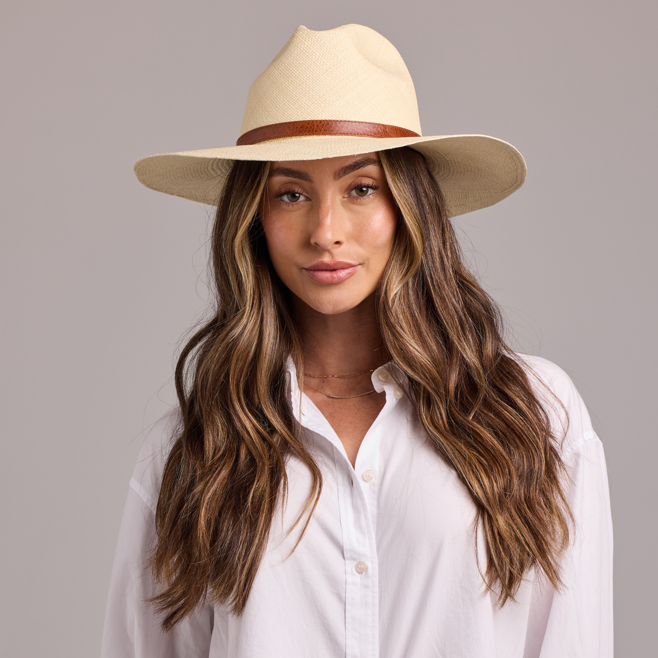 The Molly Neutral Sun Hat