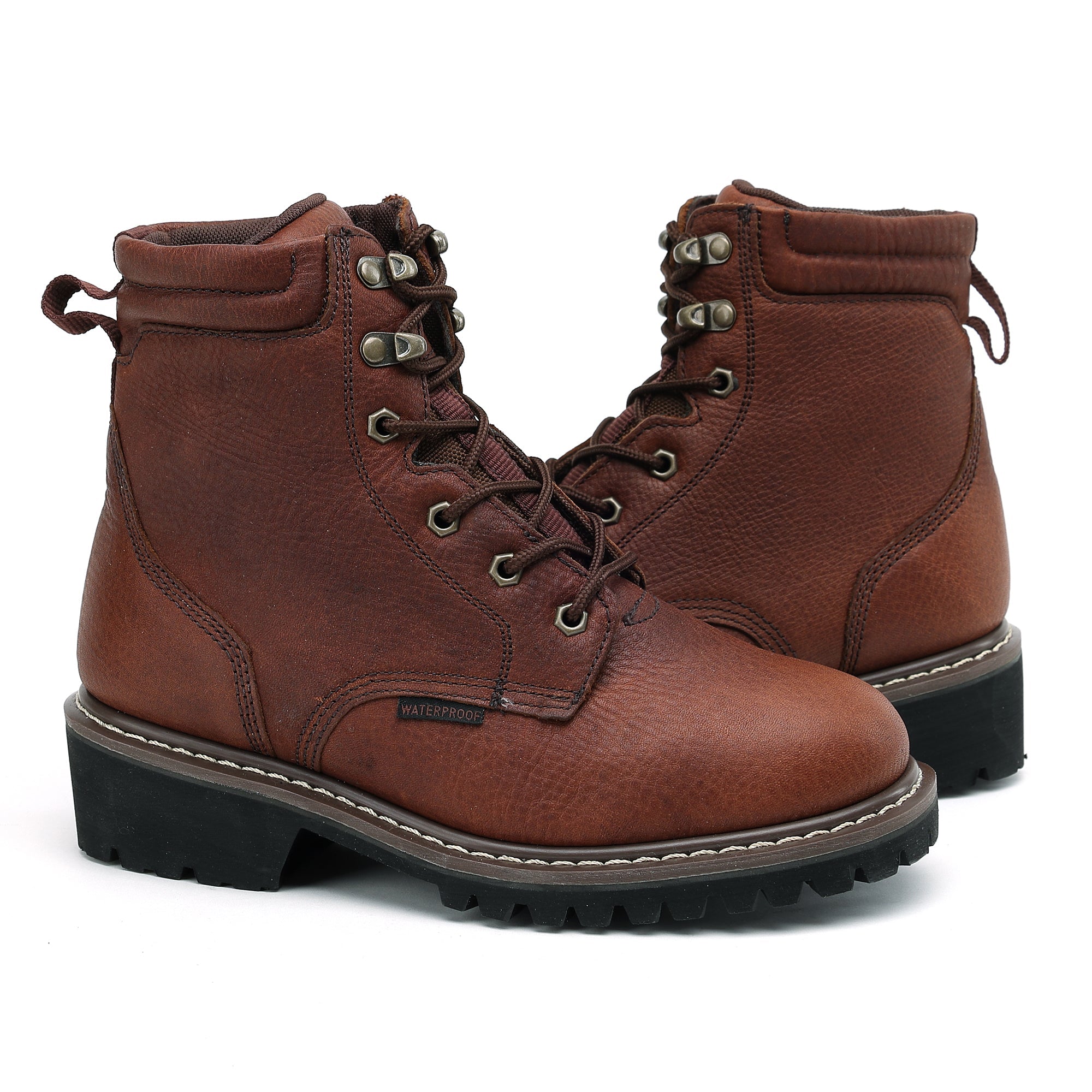 84314 Men's 6" Soft Toe Slip Resistant Durable Breathable Work Boots