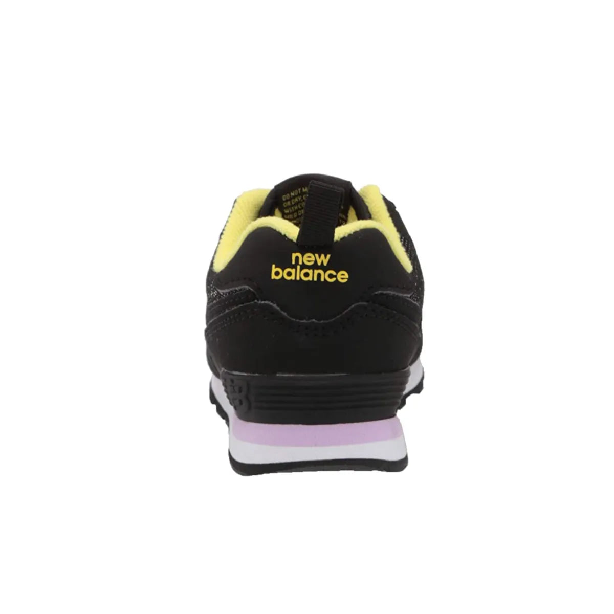 NEW BALANCE ID574FX2 574 BUNGEE LACE INF'S (Wide) Black Synthetic Running Shoes