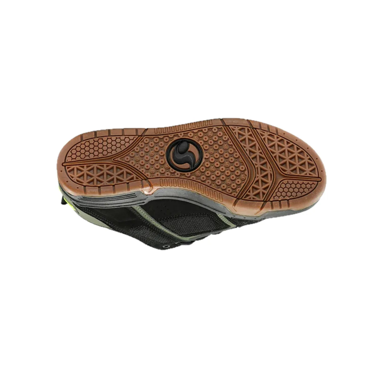 DVS F0000029991 COMANCHE MN'S (Medium) Black/Olive/Gum Leather & Nubuck Skate Shoes