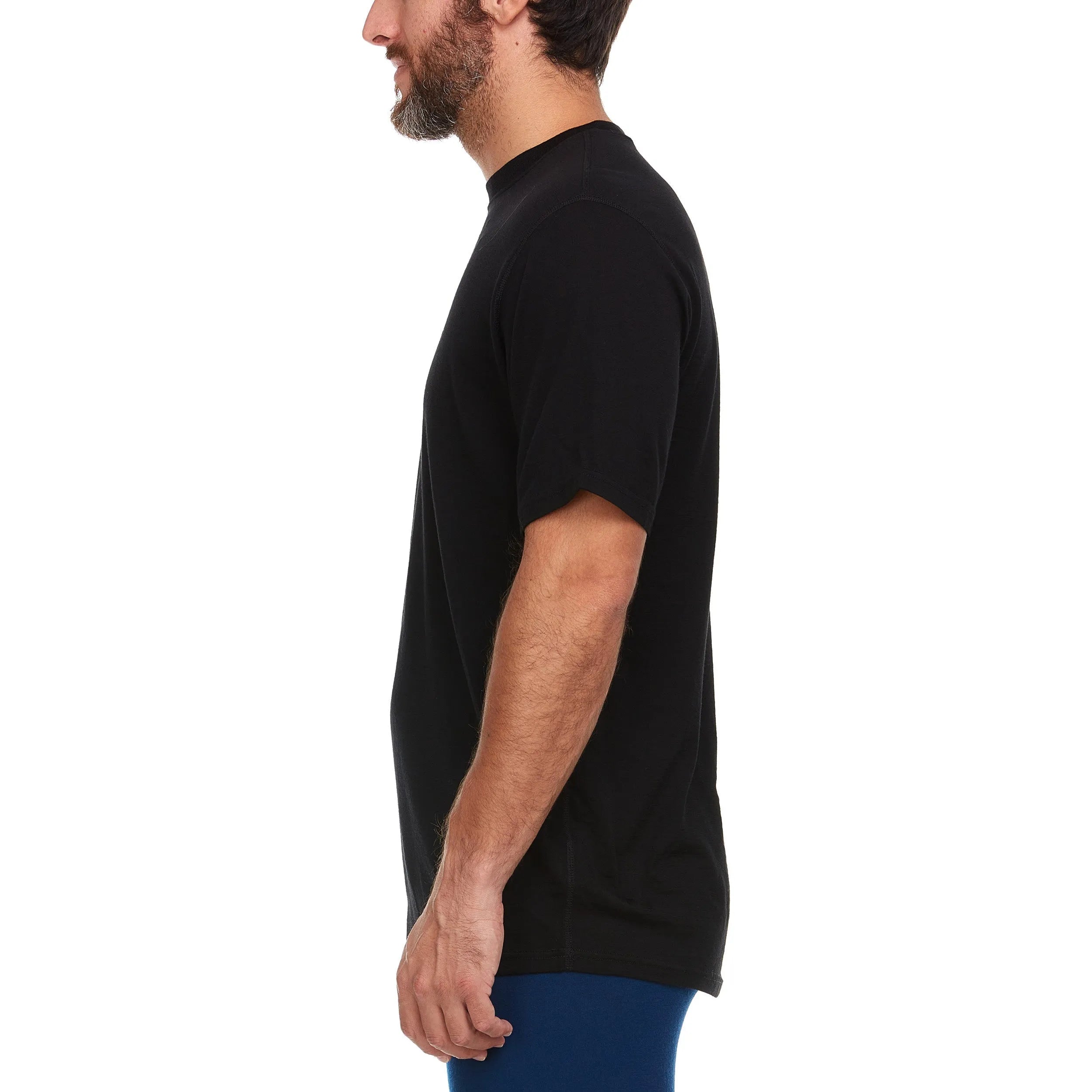 Algonquin Men's T-Shirt Crew 100% Merino Wool