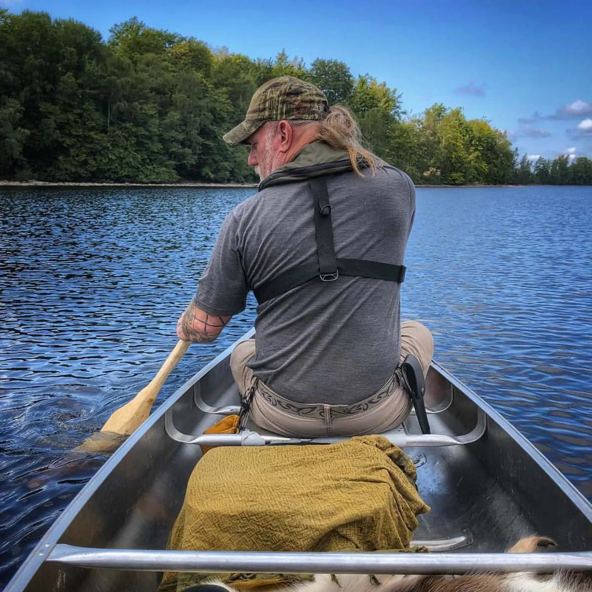 Algonquin Men's T-Shirt Crew 100% Merino Wool