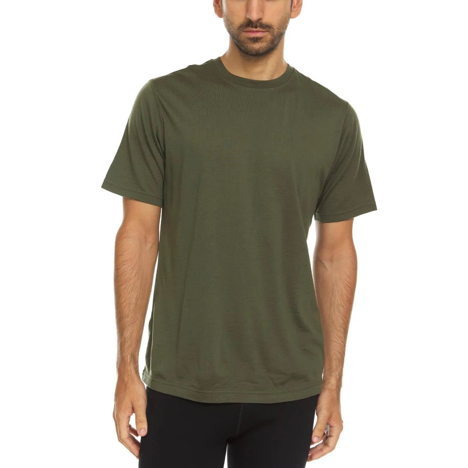 Algonquin Men's T-Shirt Crew 100% Merino Wool