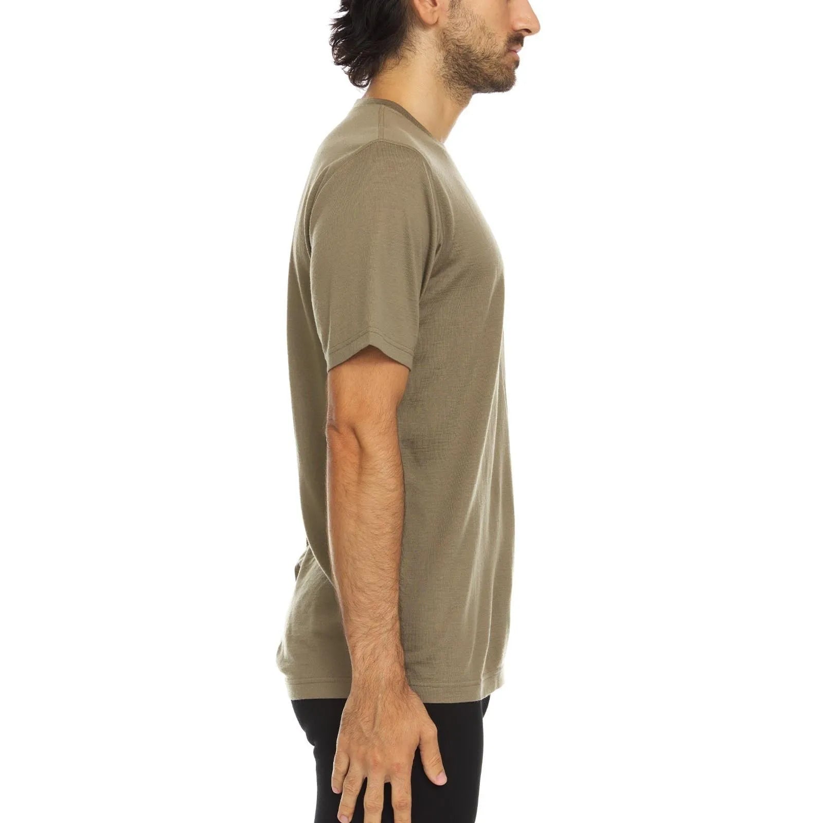 Algonquin Men's T-Shirt Crew 100% Merino Wool
