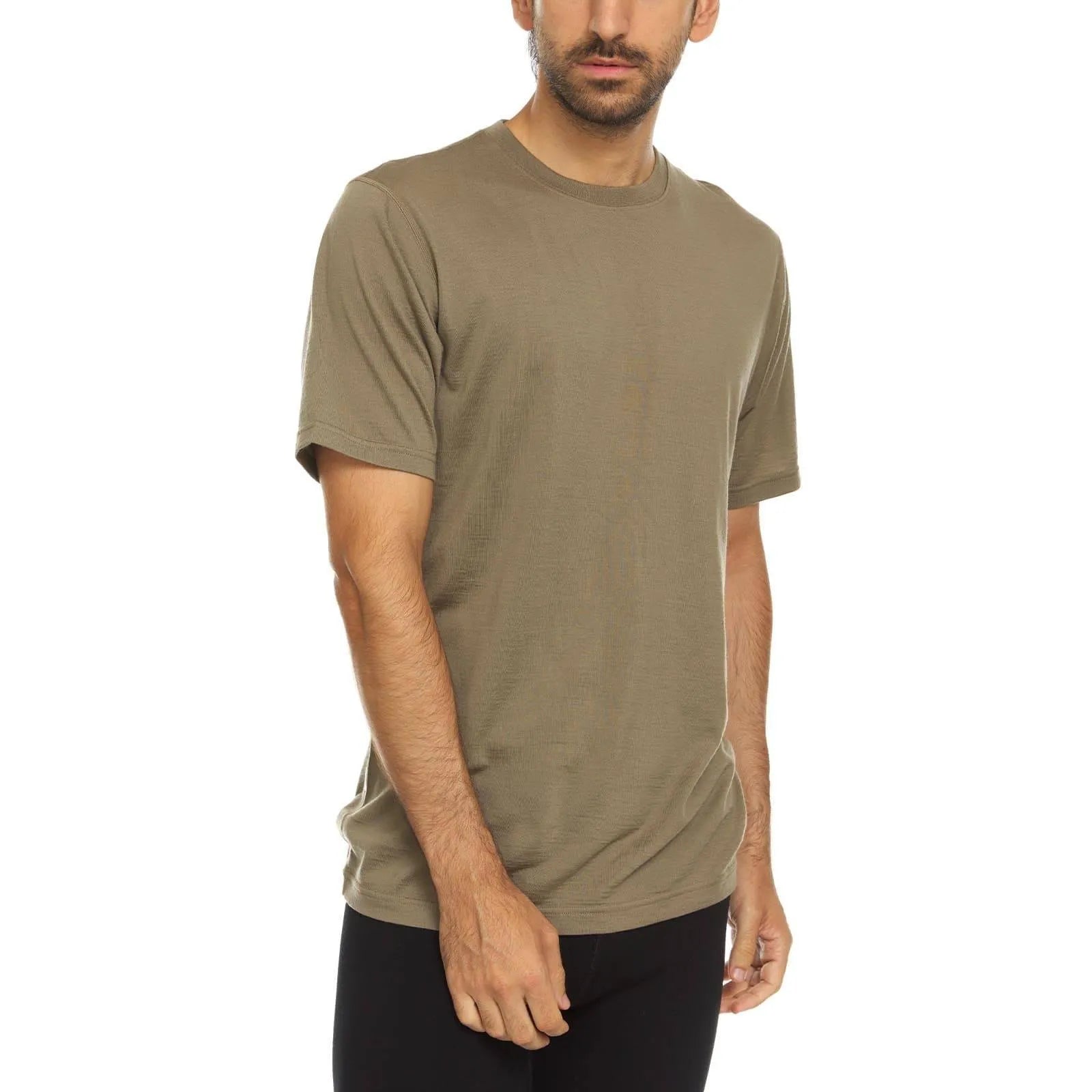 Algonquin Men's T-Shirt Crew 100% Merino Wool