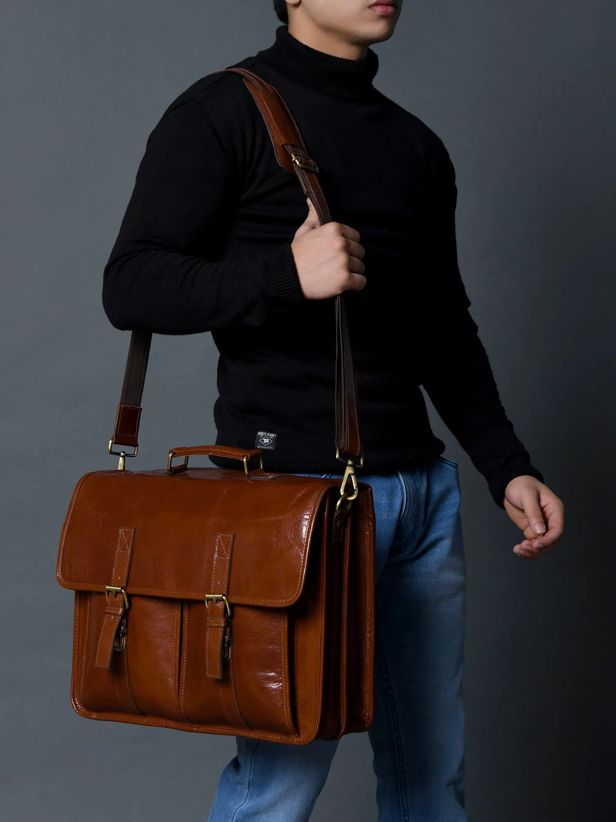 The Architect Brown Executive Briefcase