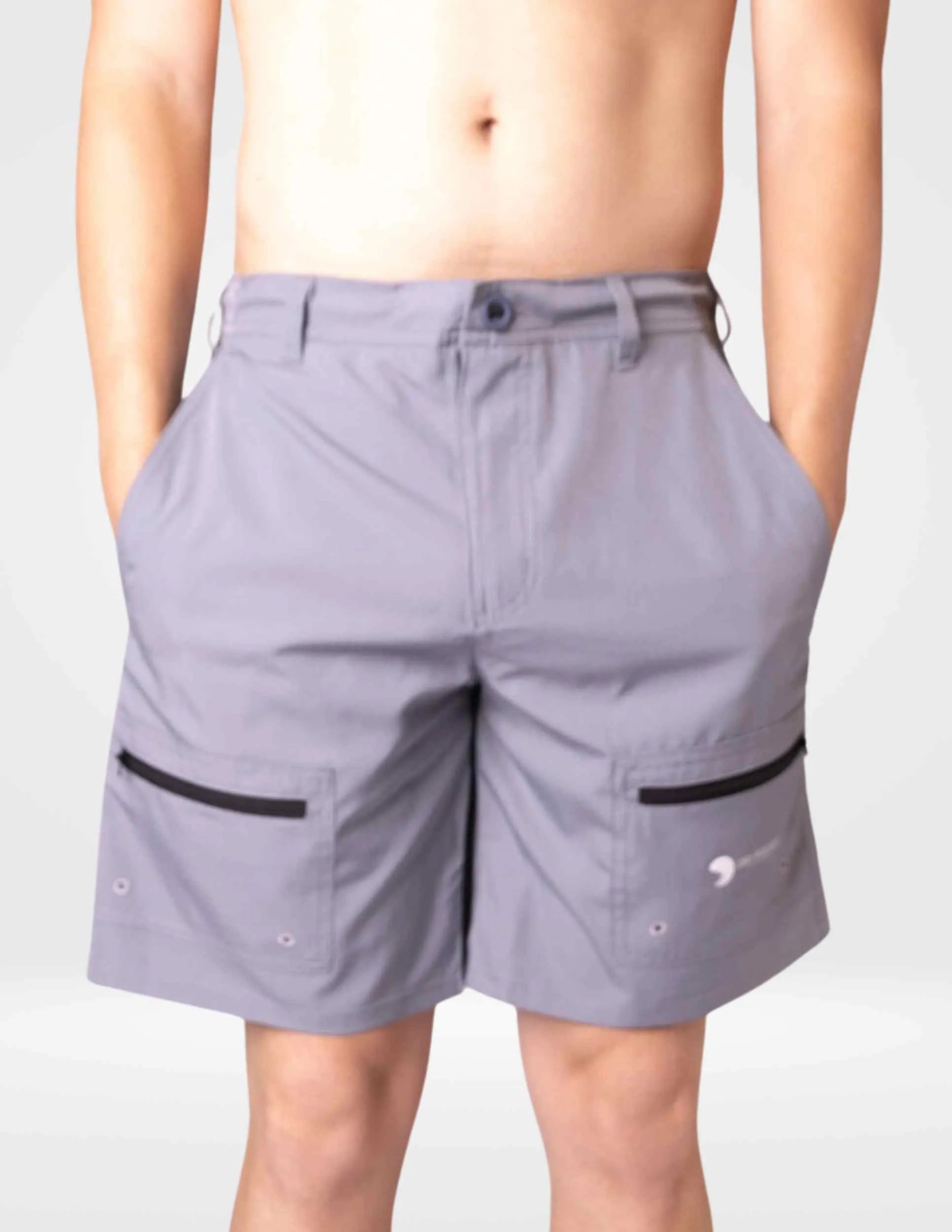 Angler - Waterproof Quick Dry Shorts With A Waterproof Pocket - 8" Inseam