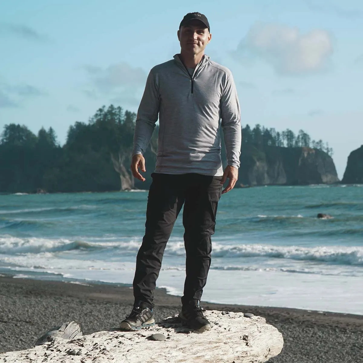 Men's Wool 1/4 Zip Woolverino