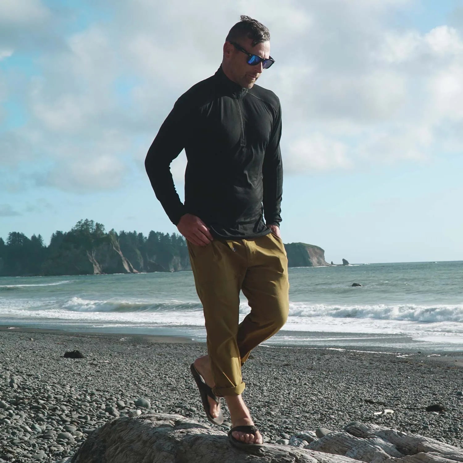 Men's Wool 1/4 Zip Woolverino