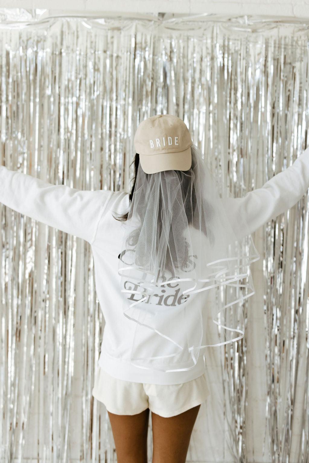 Cute Bride Lettering Baseball Hat