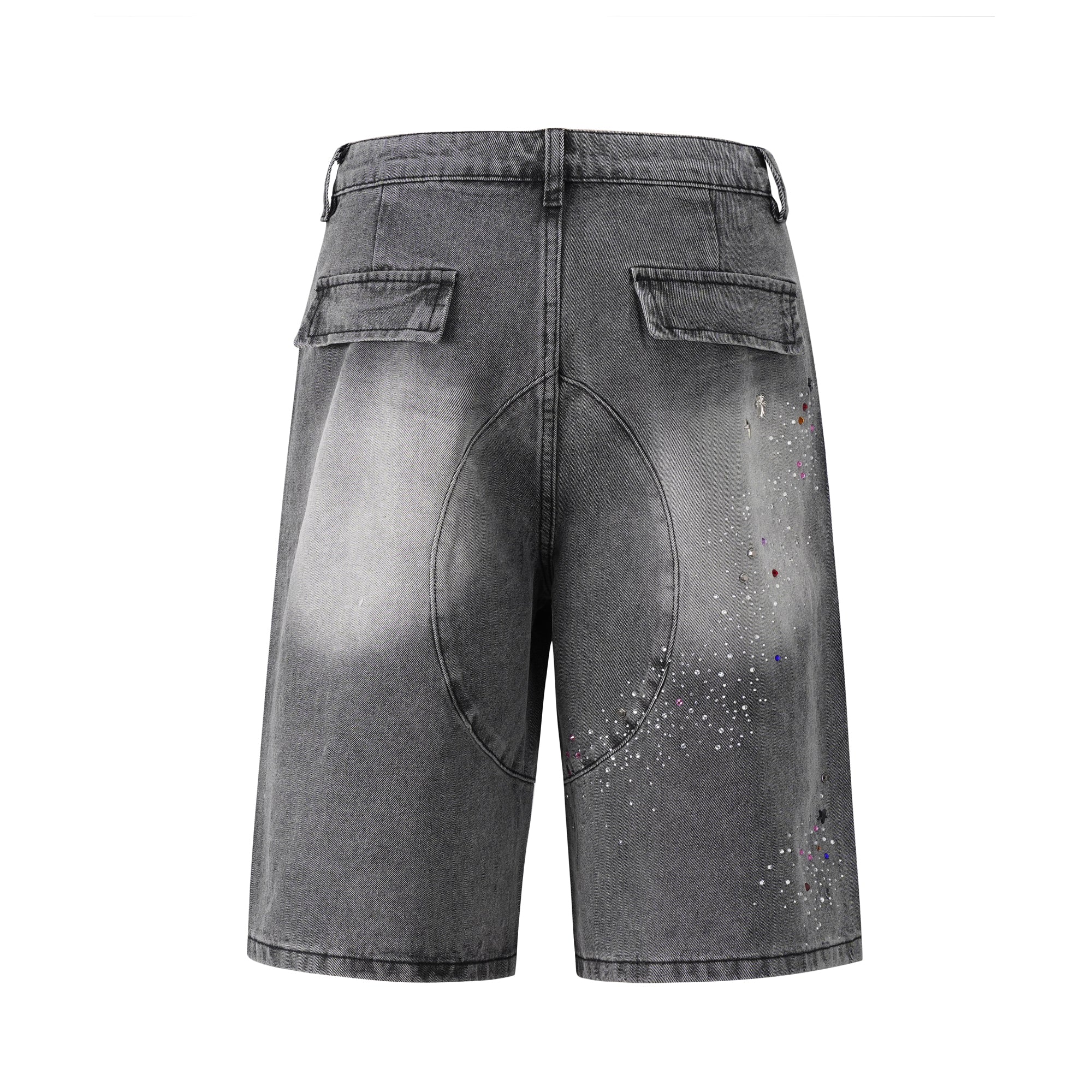 CHARCOAL GEMSTONE SHORTS
