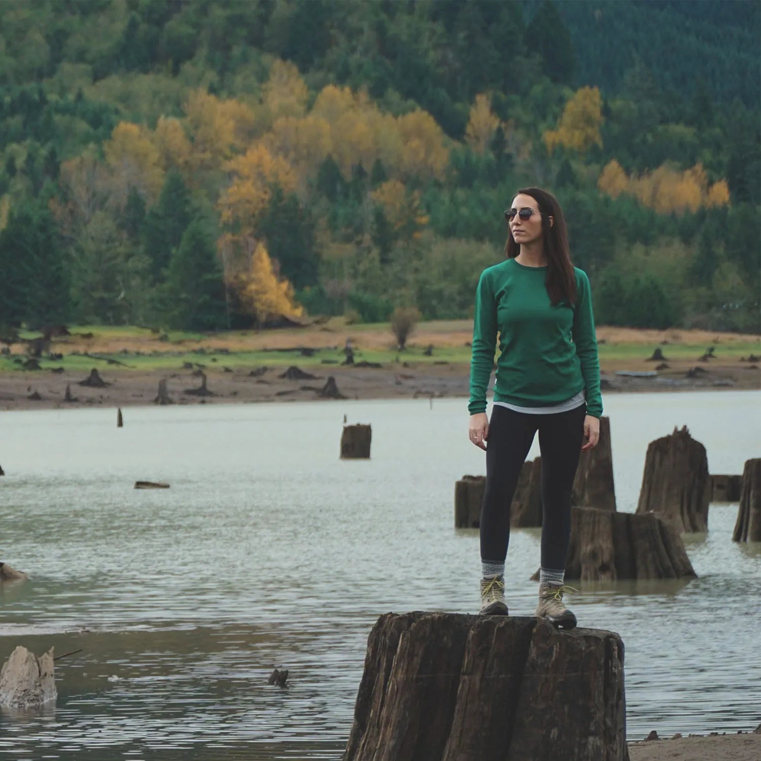 Ossipee Women's Crew 100% Merino Wool