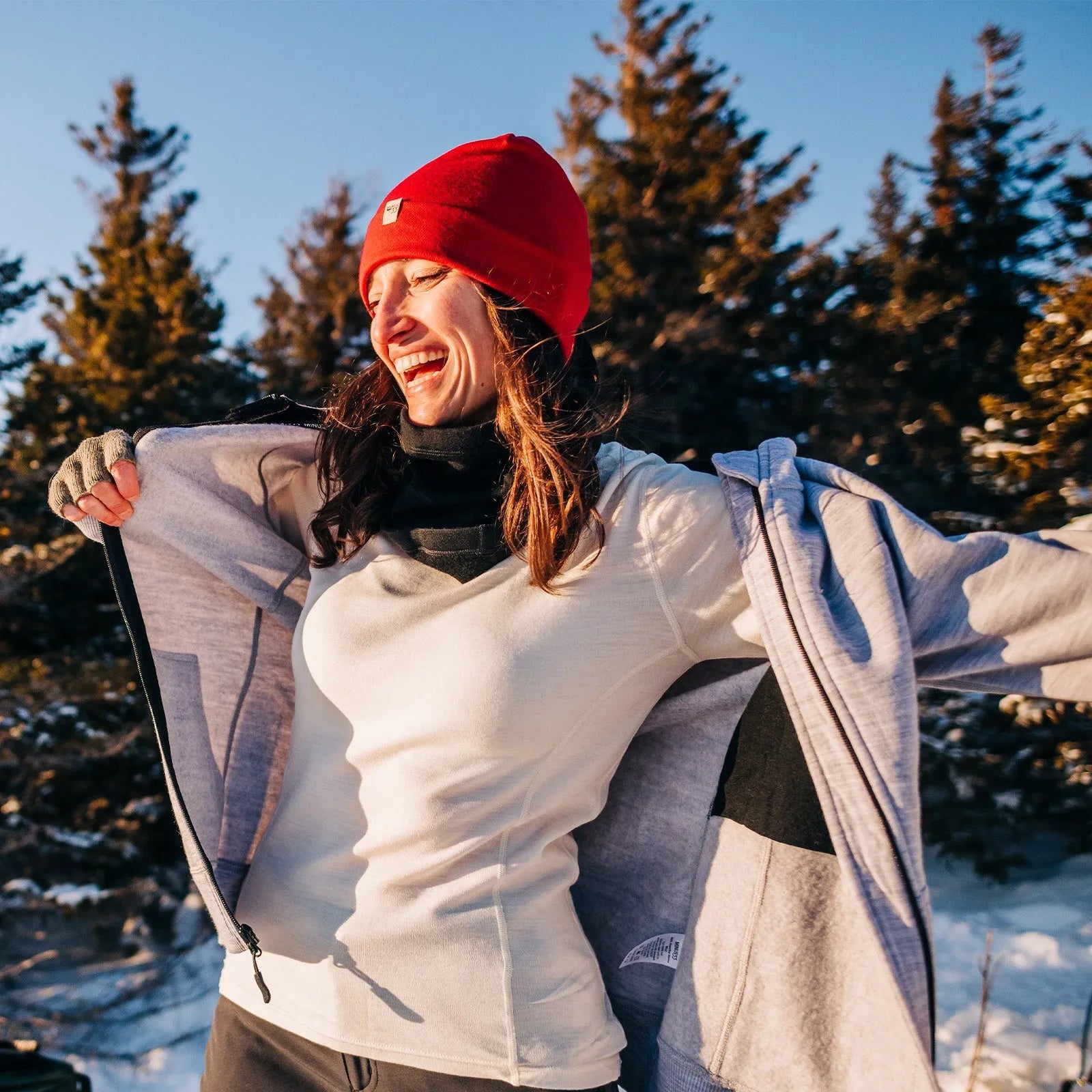 Ossipee Women's Crew 100% Merino Wool